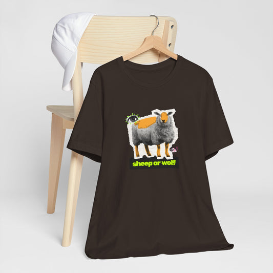 SHEEP OR WOLF - Unisex Jersey Short Sleeve Tee