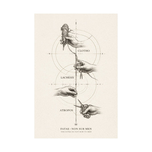 THE FATES (Non Sub Men) - Matte Vertical Posters
