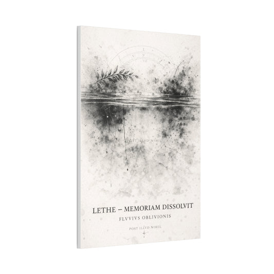 LETHE (Memoriam Dissolvit) - Canvas Stretched, 0.75"