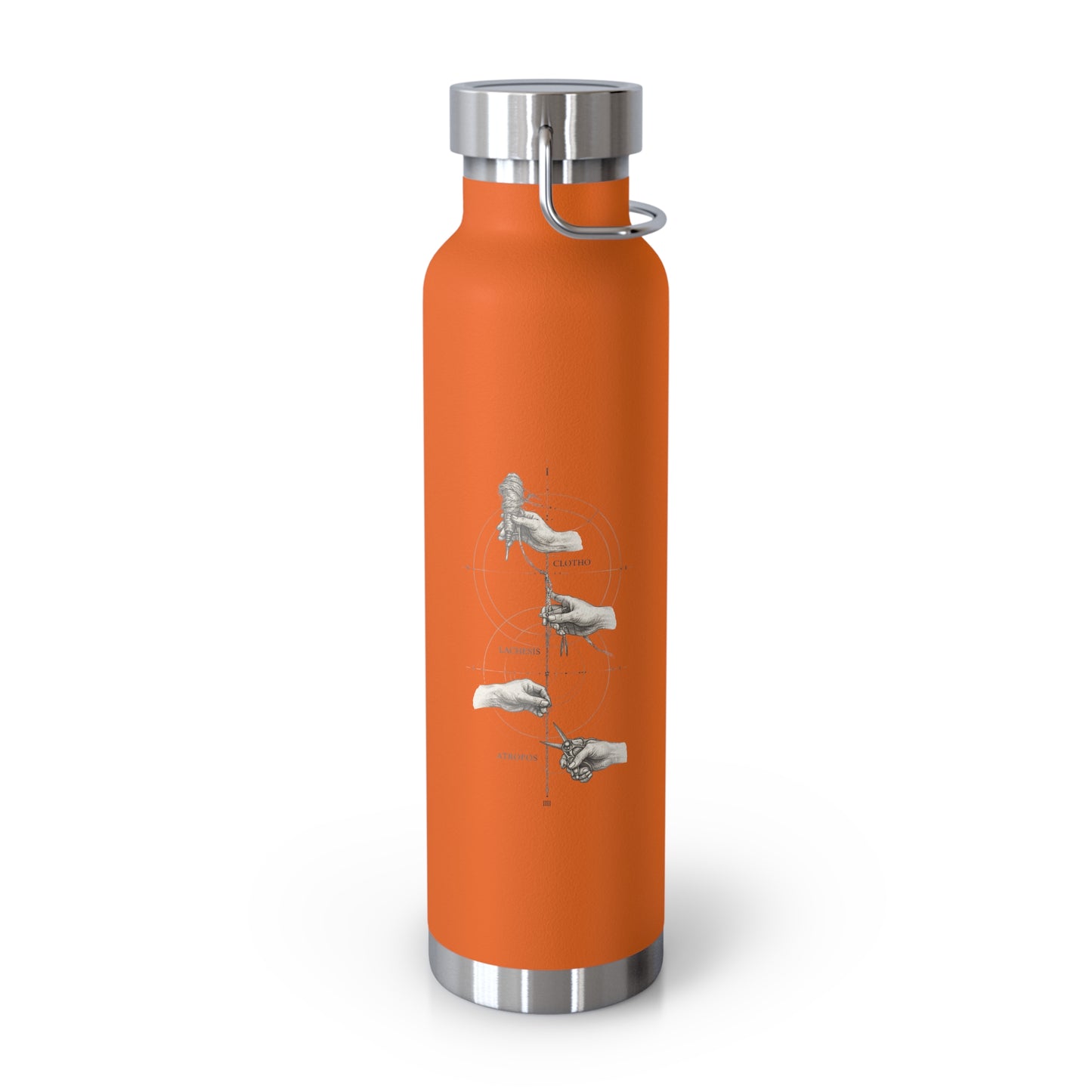 THE FATES - Copper Vacuum Insulated Bottle, 22oz