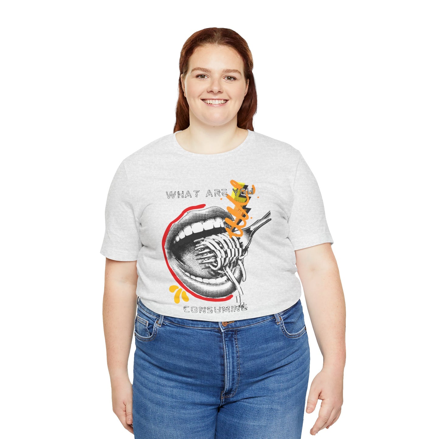 CONSUMING - Unisex Jersey Short Sleeve Tee