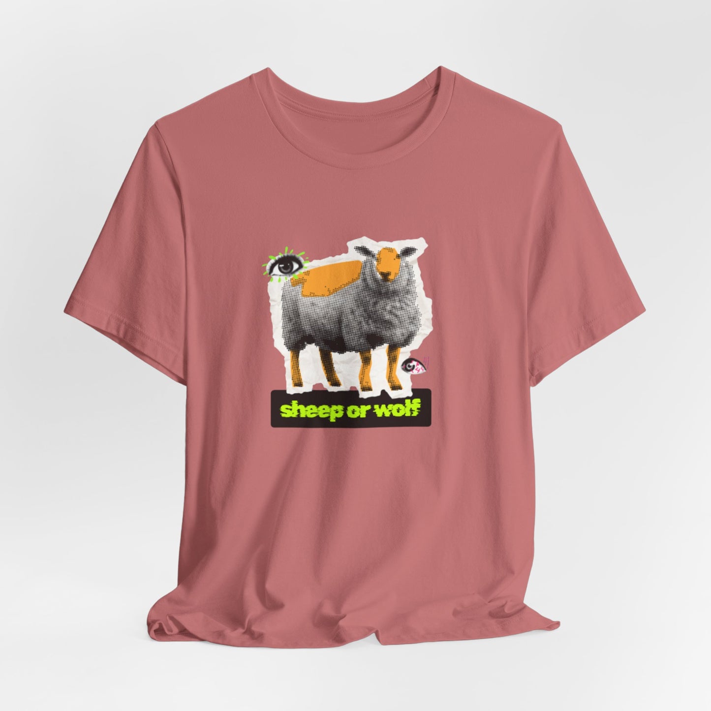 SHEEP OR WOLF - Unisex Jersey Short Sleeve Tee