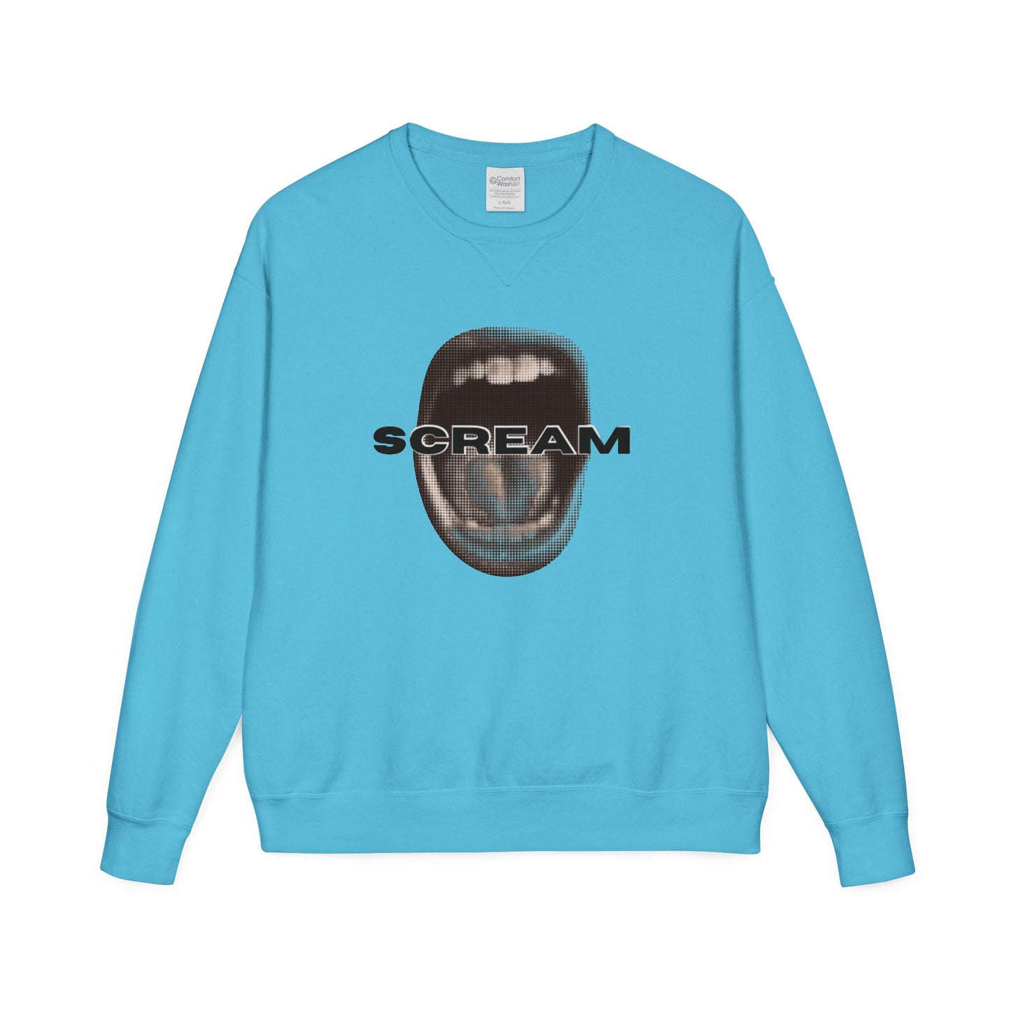 SCREAM - Unisex ComfortWash® Garment Dyed Crewneck Sweatshirt