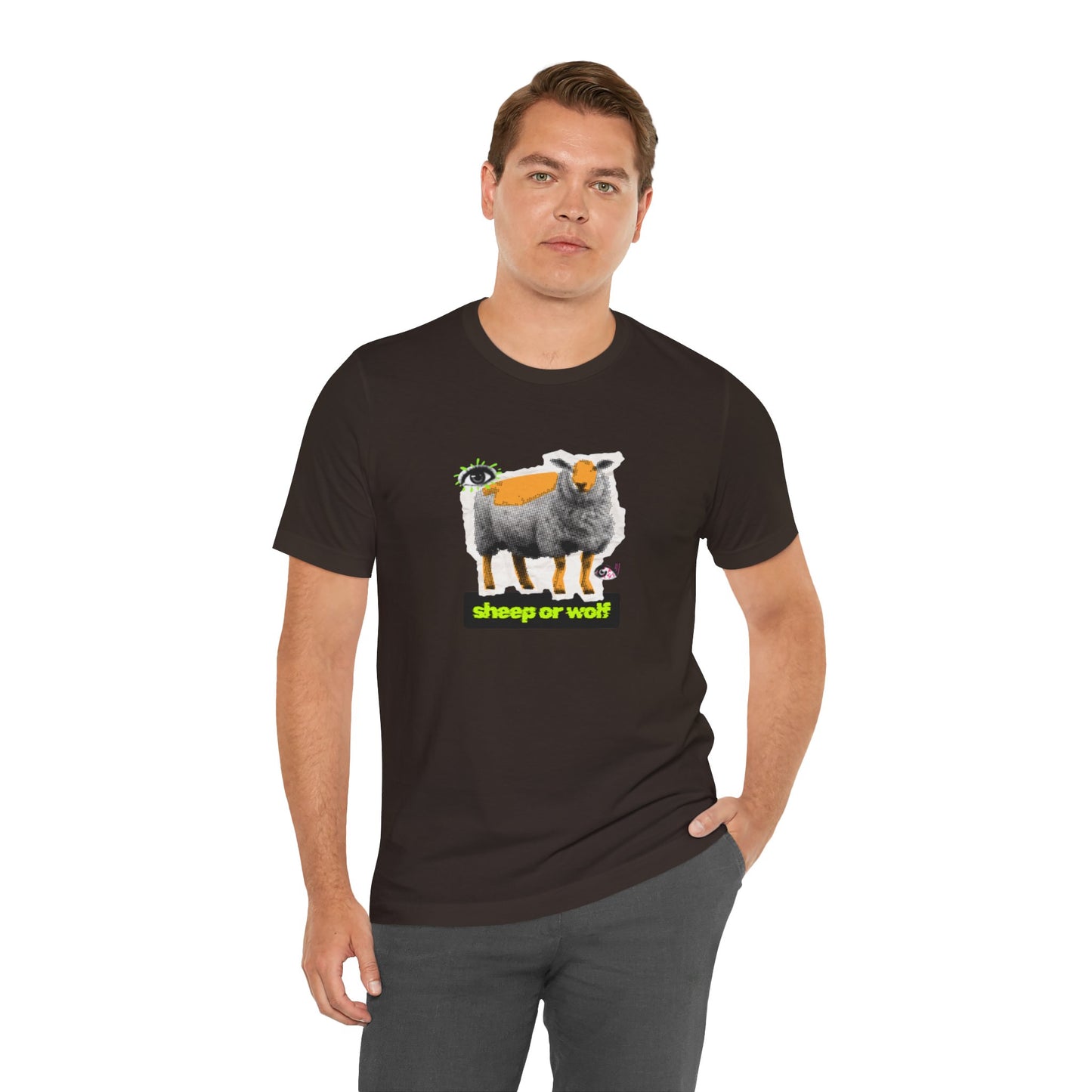 SHEEP OR WOLF - Unisex Jersey Short Sleeve Tee