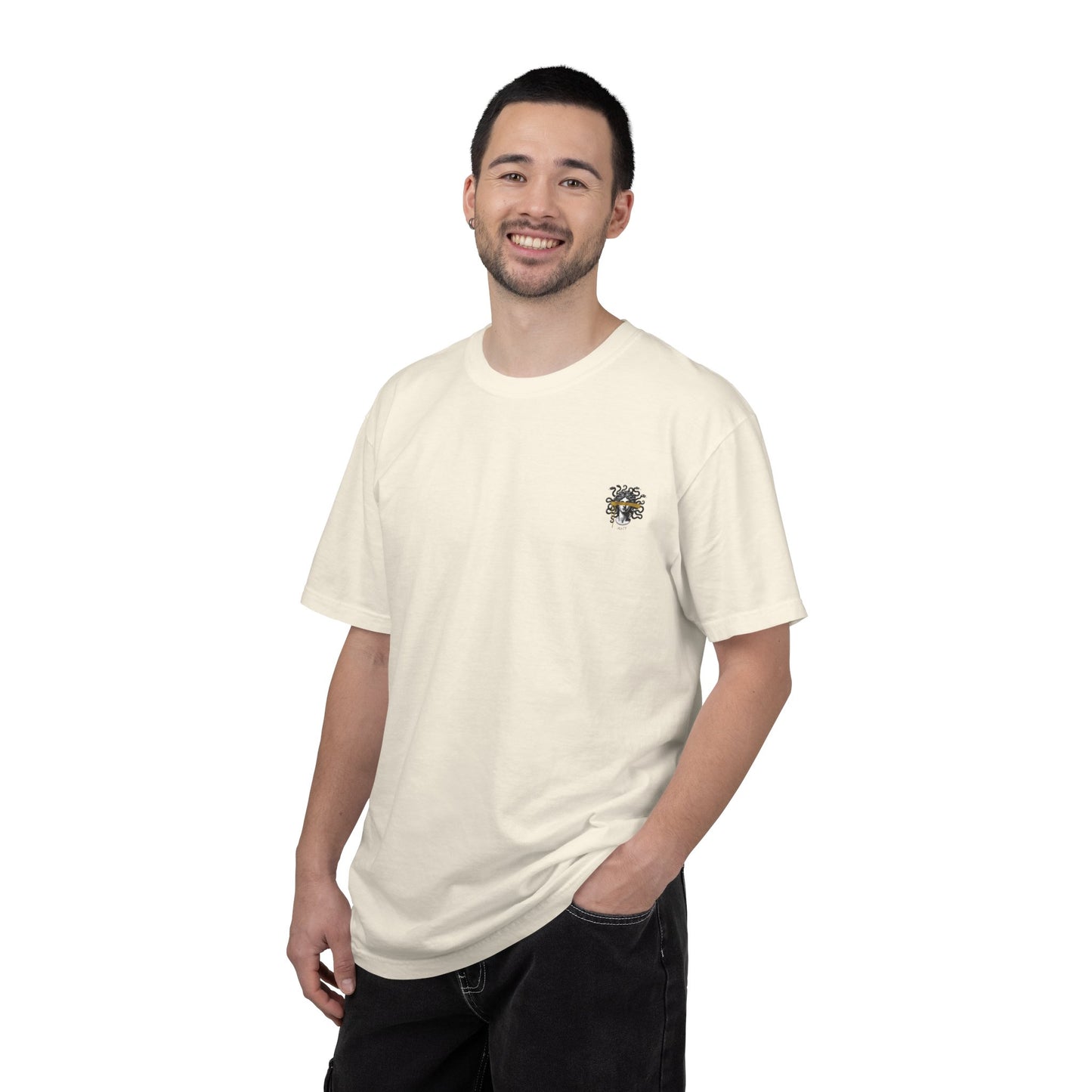 LETHE'S WAKE - back design - Unisex Garment-Dyed T-shirt