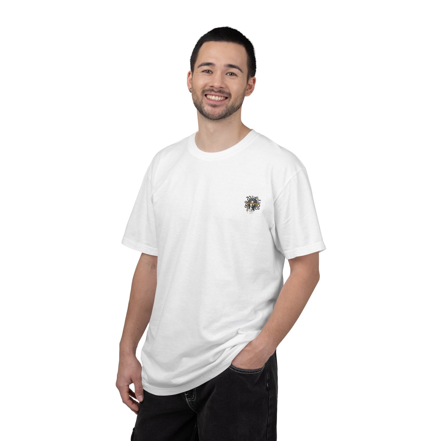 LETHE'S WAKE - back design - Unisex Garment-Dyed T-shirt