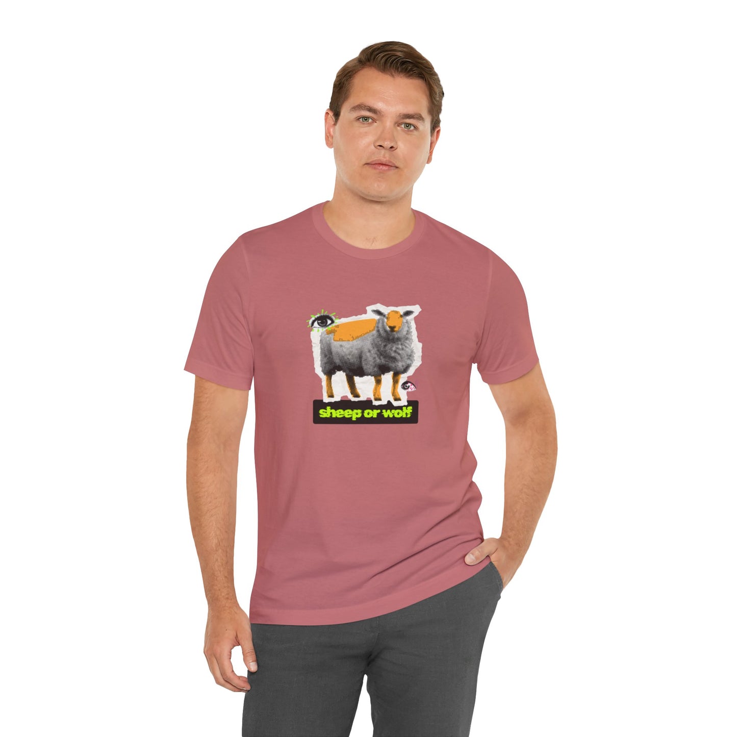SHEEP OR WOLF - Unisex Jersey Short Sleeve Tee