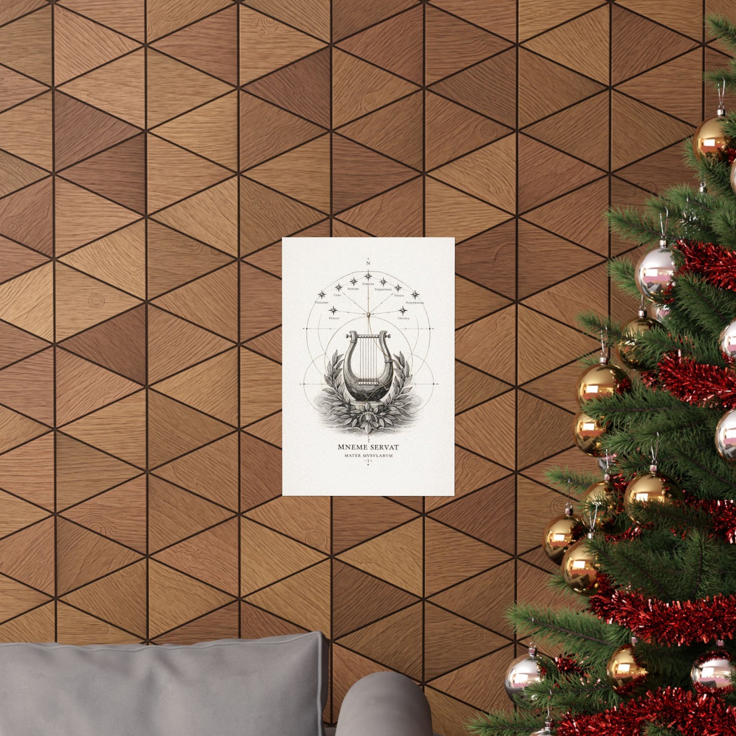 MNEMOSYNE (Mneme Servat) - Matte Vertical Posters