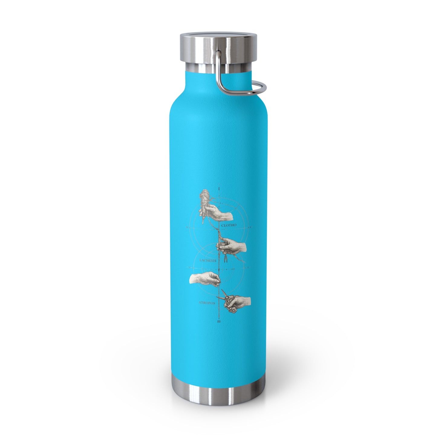 THE FATES - Copper Vacuum Insulated Bottle, 22oz