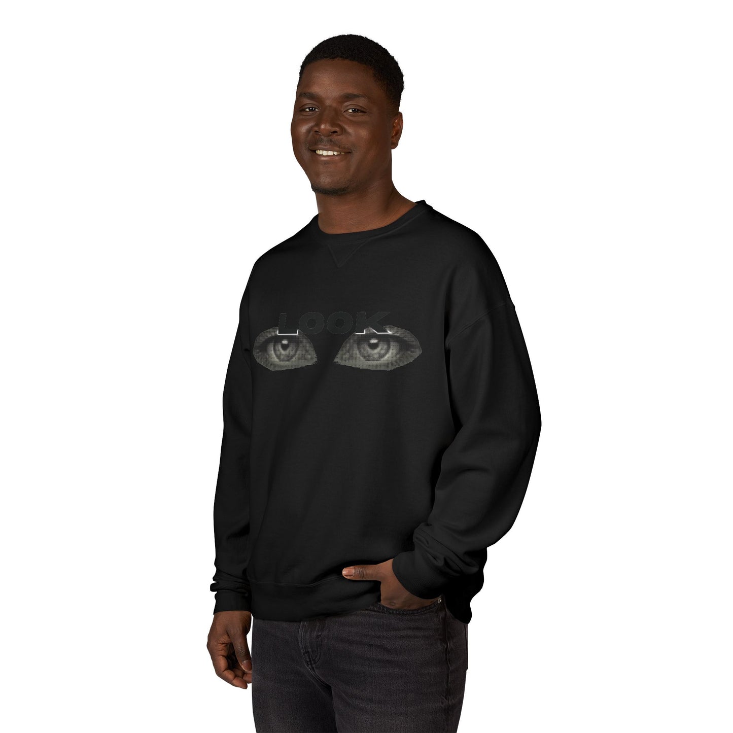 LOOK - Unisex ComfortWash® Garment Dyed Crewneck Sweatshirt
