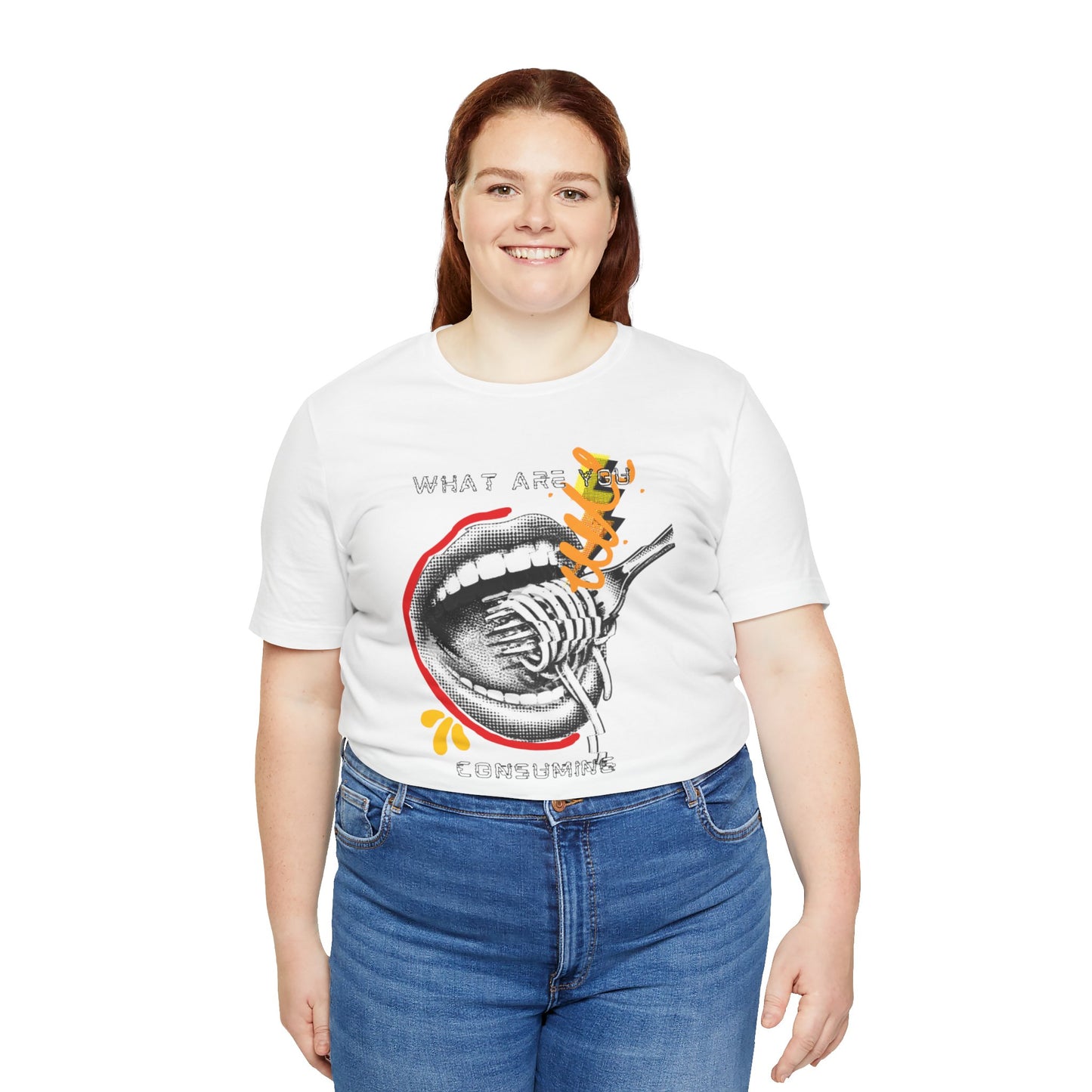 CONSUMING - Unisex Jersey Short Sleeve Tee