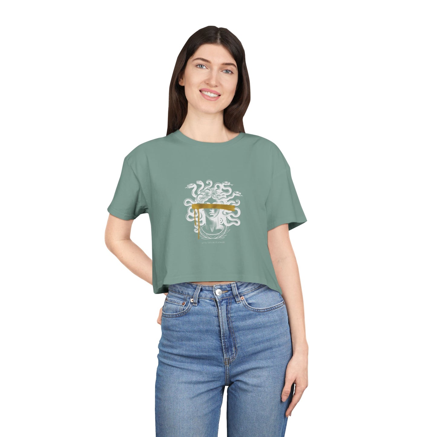Women's Crop Tee — Artist Logo Crop Top
