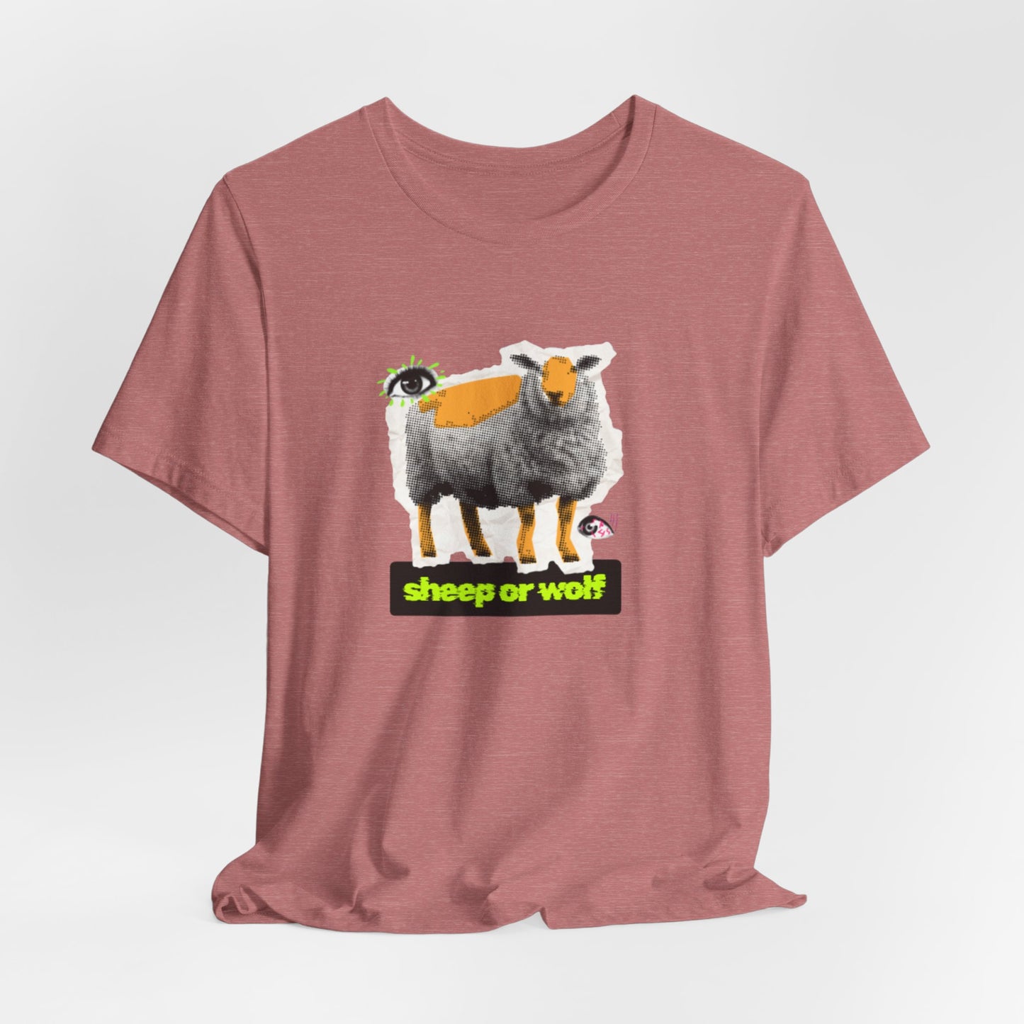 SHEEP OR WOLF - Unisex Jersey Short Sleeve Tee