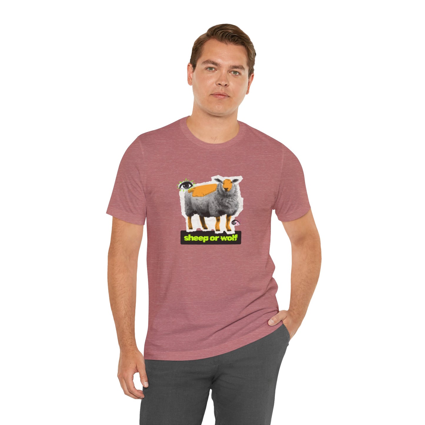SHEEP OR WOLF - Unisex Jersey Short Sleeve Tee