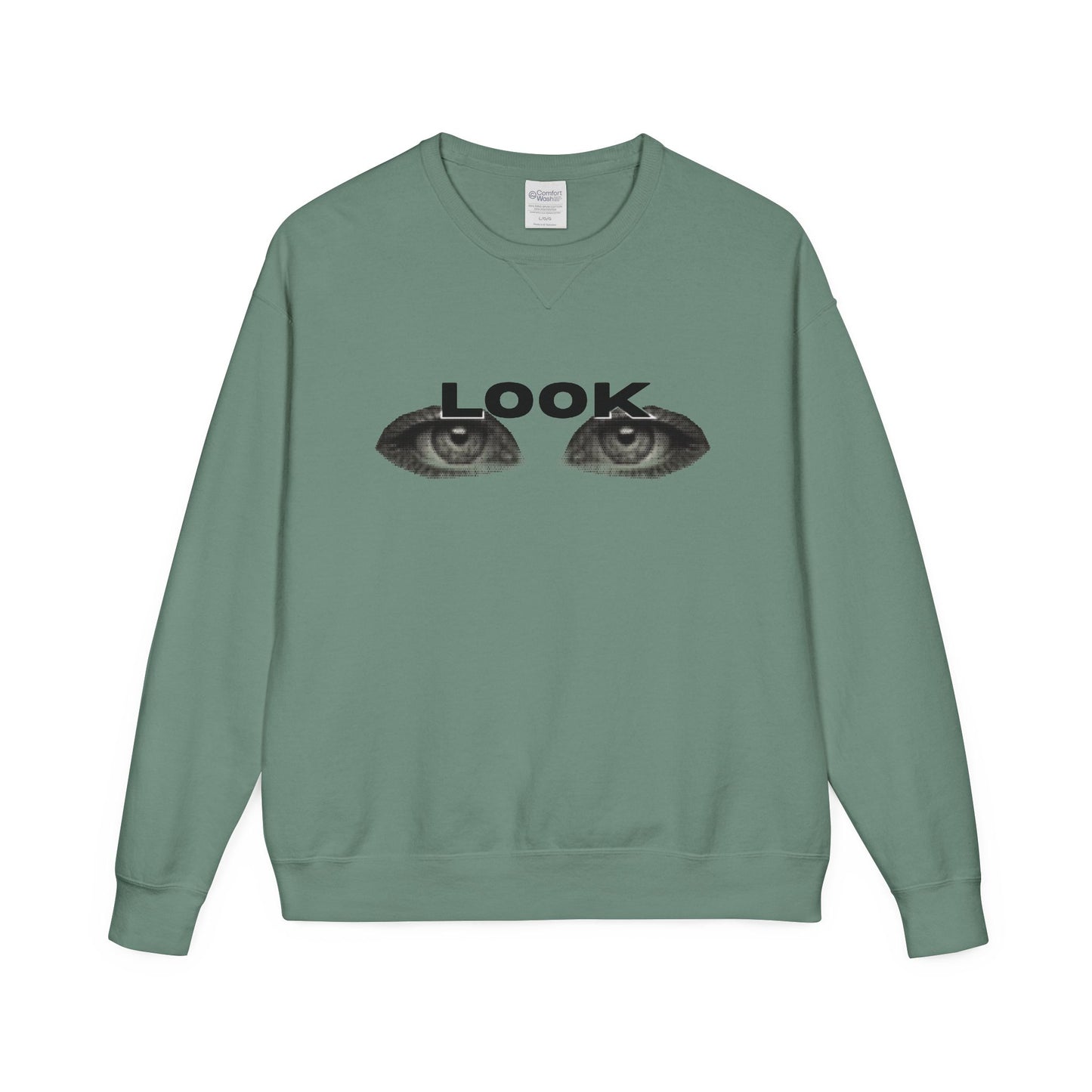 LOOK - Unisex ComfortWash® Garment Dyed Crewneck Sweatshirt