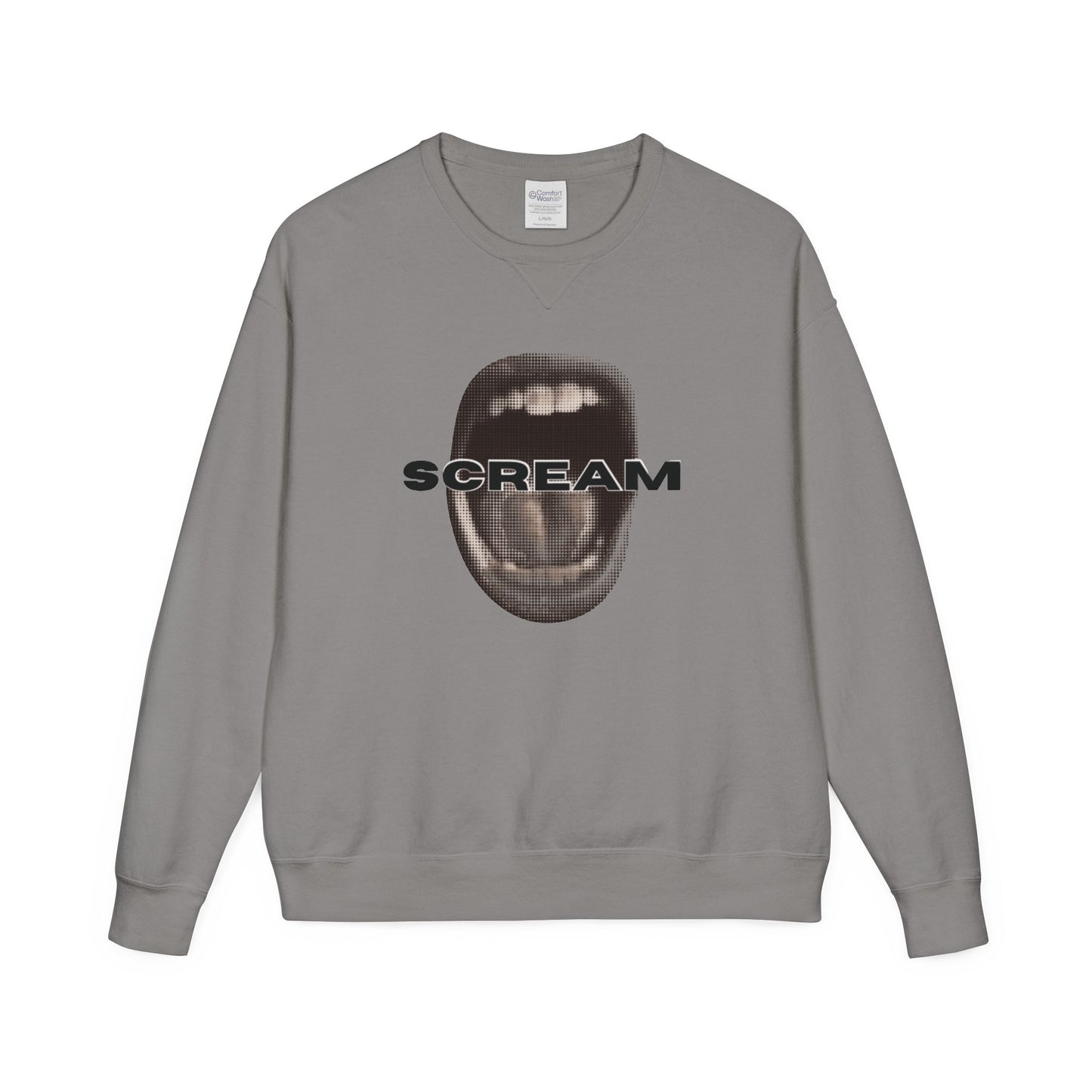 SCREAM - Unisex ComfortWash® Garment Dyed Crewneck Sweatshirt