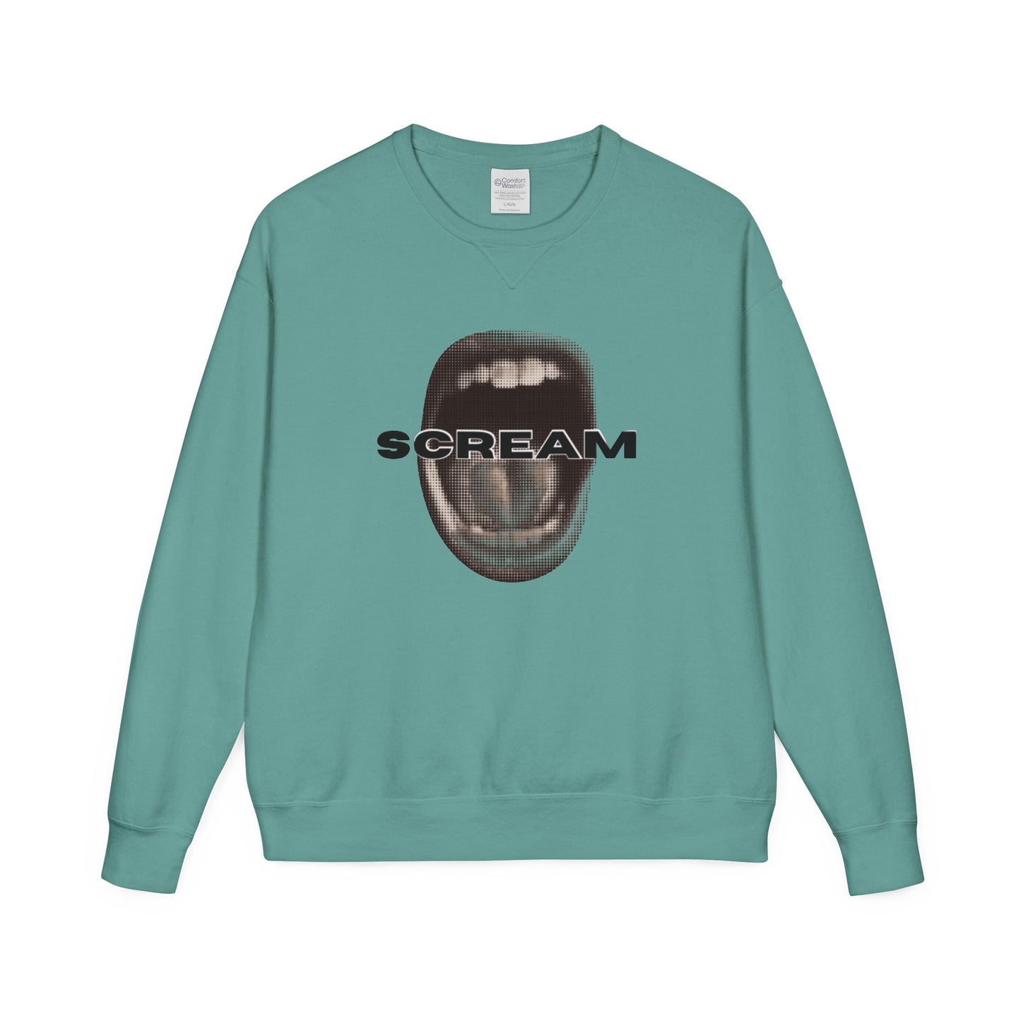 SCREAM - Unisex ComfortWash® Garment Dyed Crewneck Sweatshirt