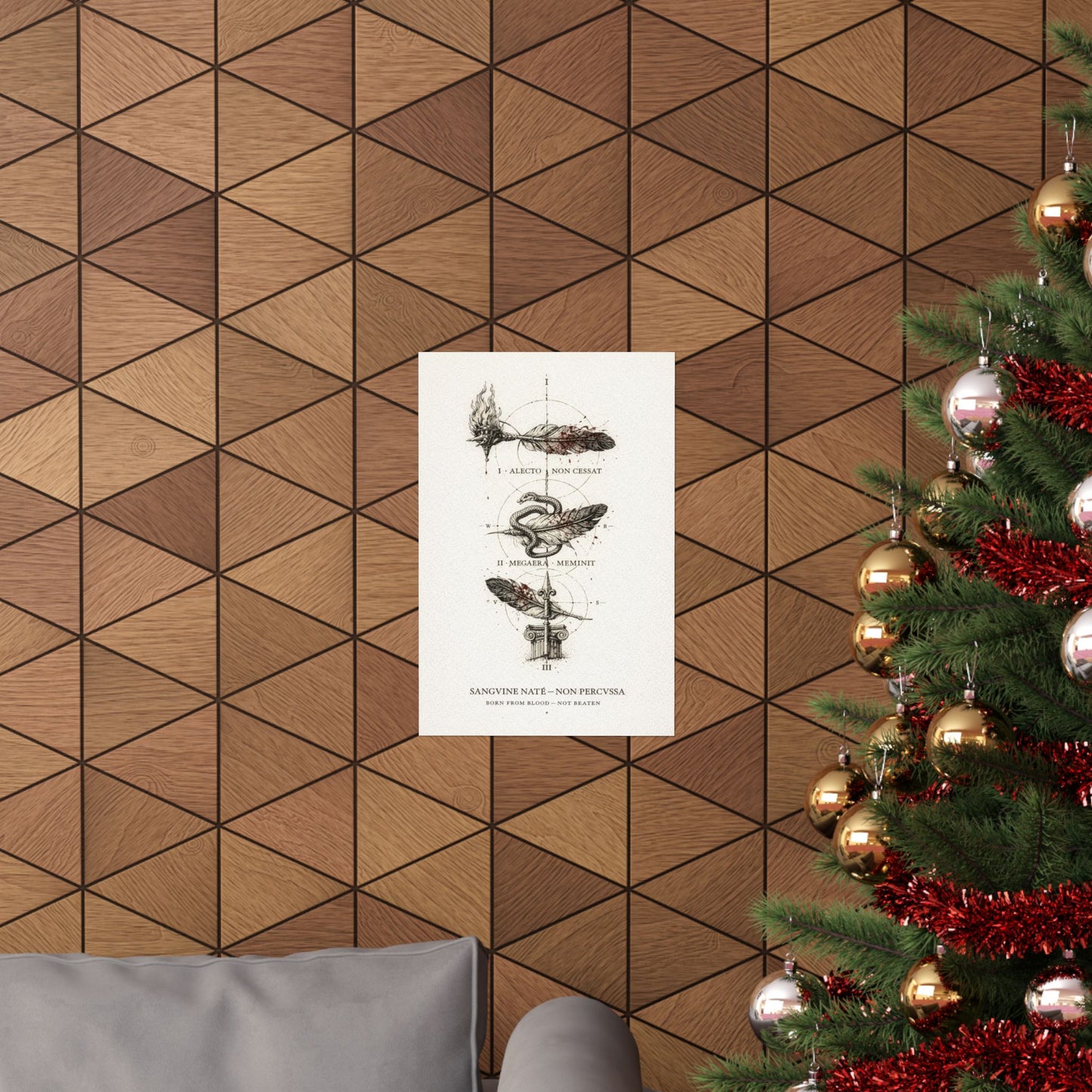 THE FURIES (Sangvine Nate) - Matte Vertical Poster