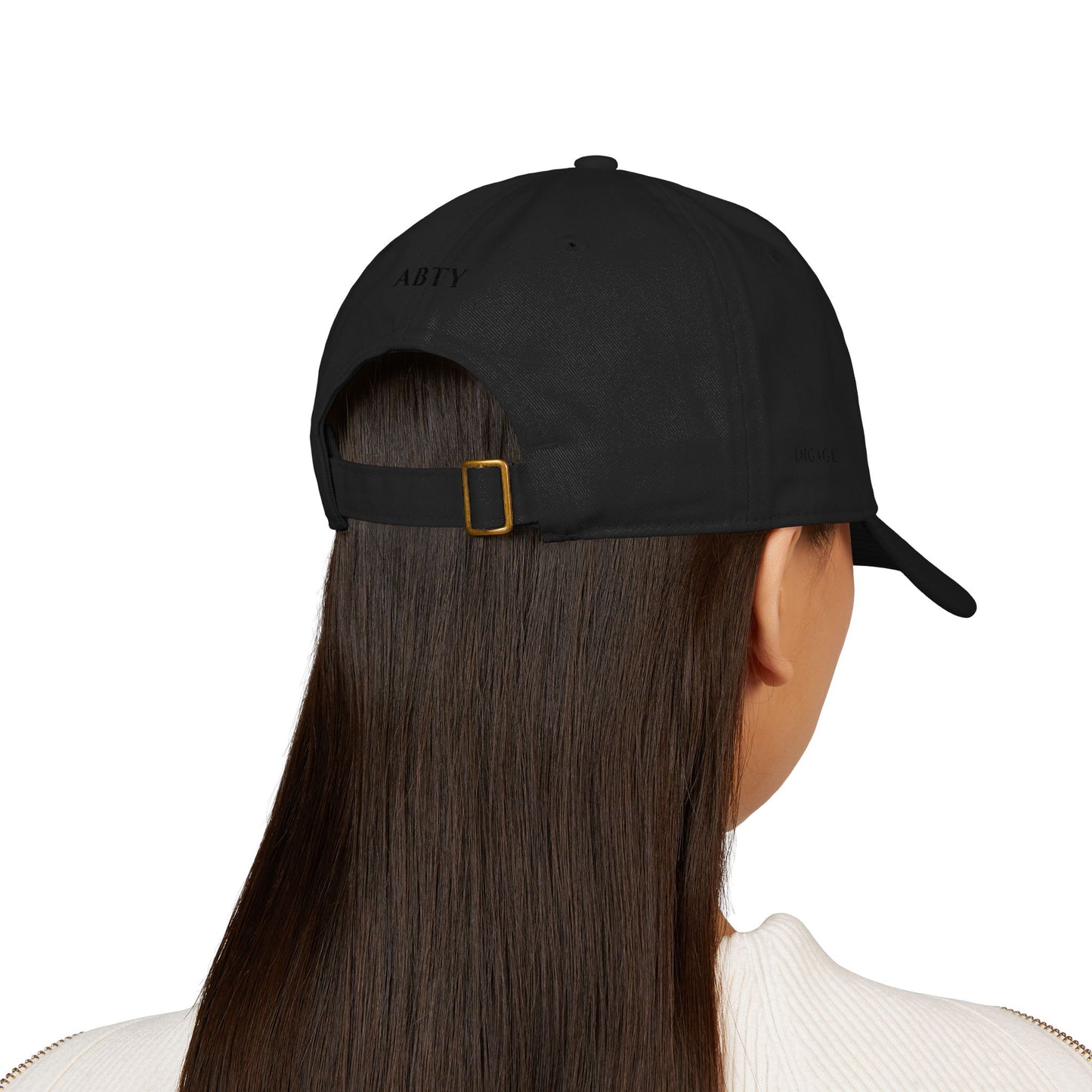 Dare to Look Baseball Cap — Embroidered 'Dare to Look' Front with 'Engage' & 'Stare' Sides