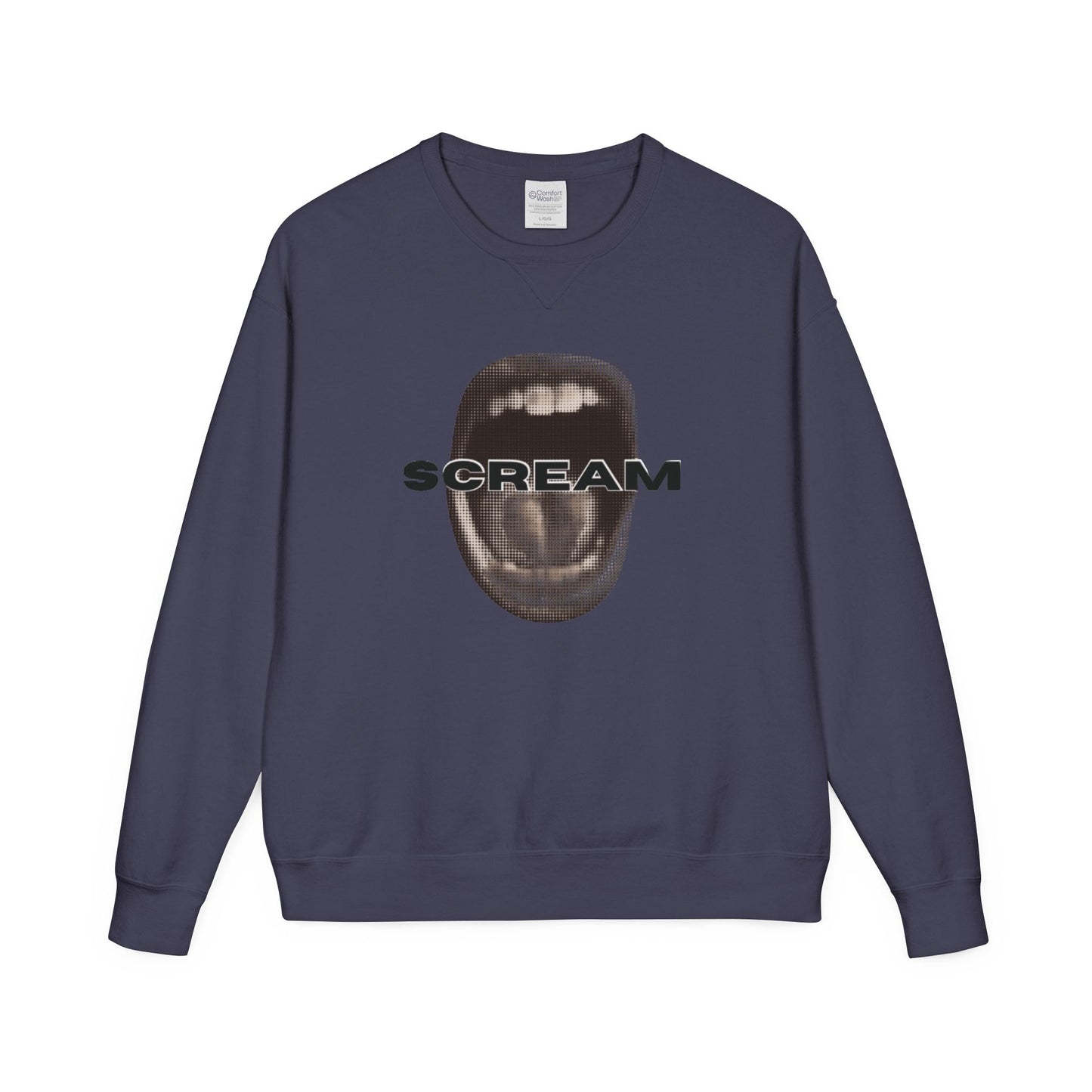 SCREAM - Unisex ComfortWash® Garment Dyed Crewneck Sweatshirt