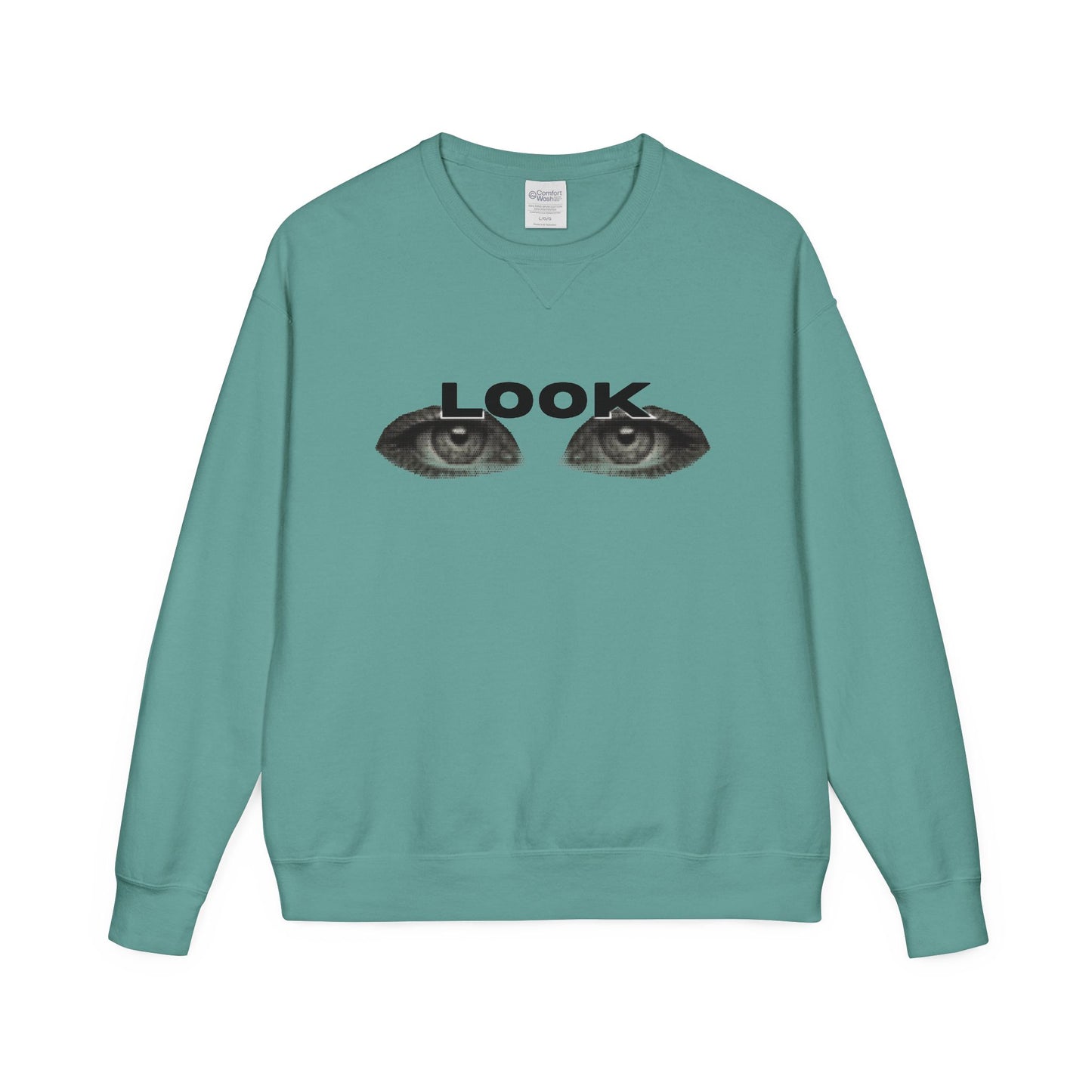 LOOK - Unisex ComfortWash® Garment Dyed Crewneck Sweatshirt
