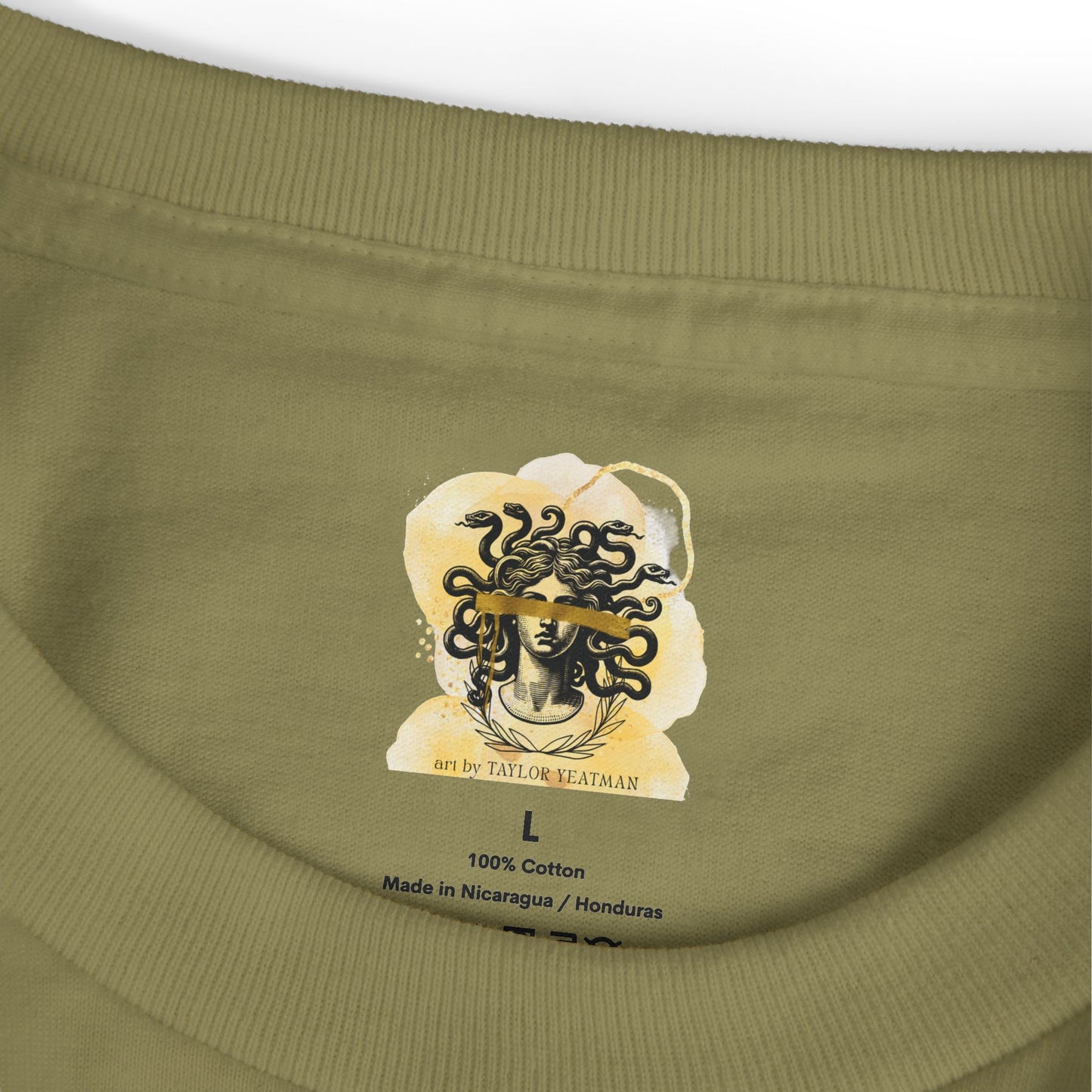 KAOS — ANTE TELAM - back design - Graphic Tee (Chaos — Before the Thread)