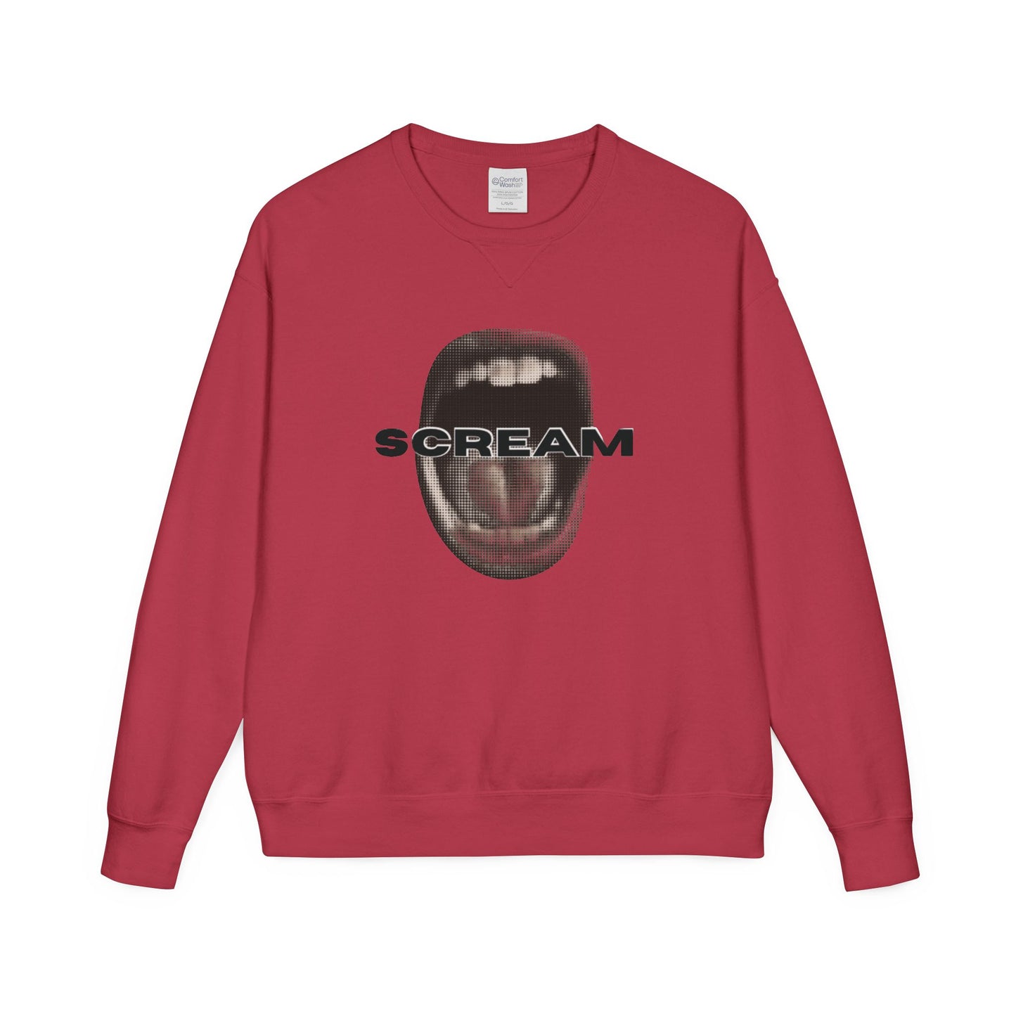 SCREAM - Unisex ComfortWash® Garment Dyed Crewneck Sweatshirt