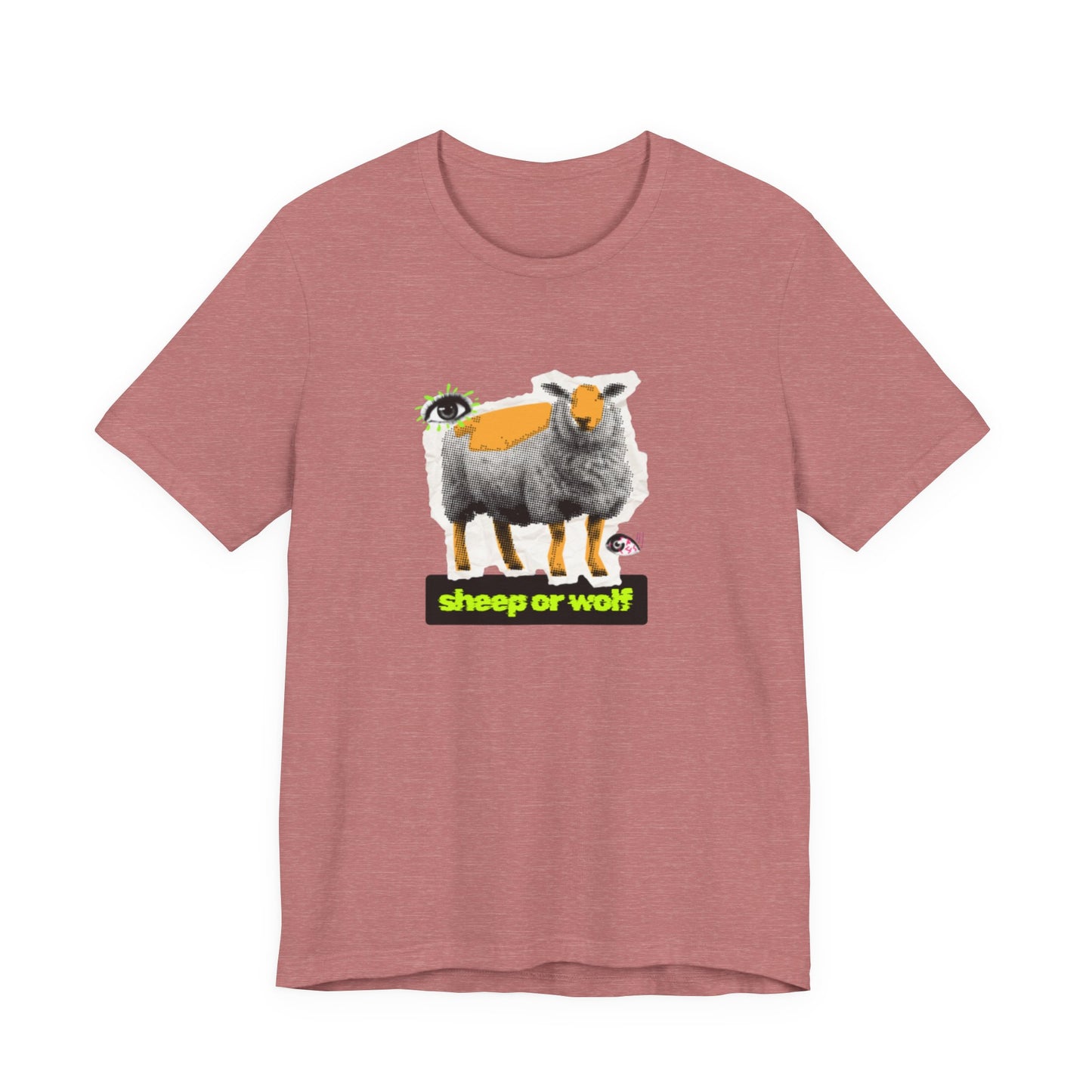SHEEP OR WOLF - Unisex Jersey Short Sleeve Tee