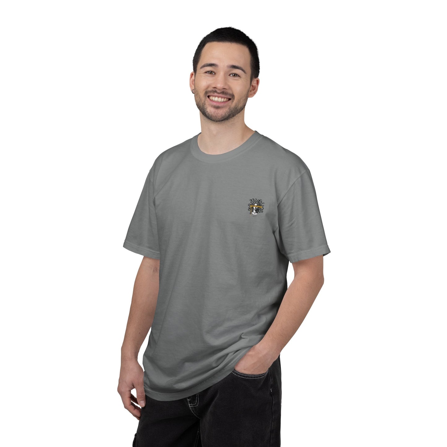 LETHE'S WAKE - back design - Unisex Garment-Dyed T-shirt