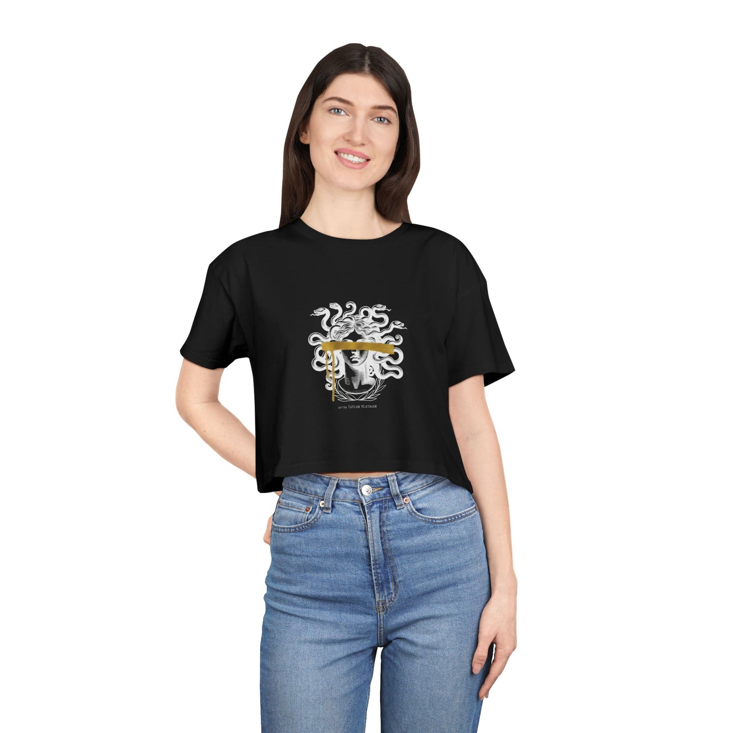 Women's Crop Tee — Artist Logo Crop Top