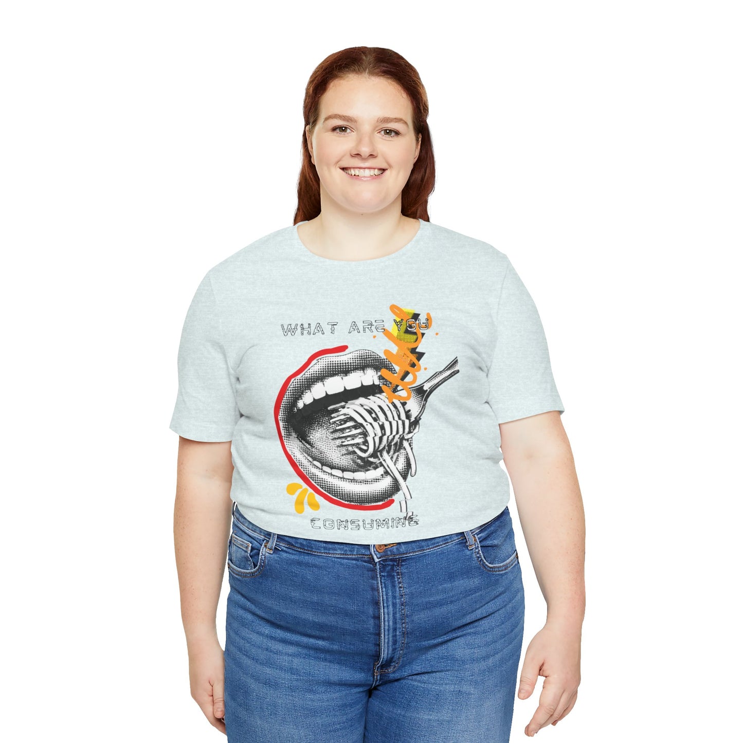 CONSUMING - Unisex Jersey Short Sleeve Tee