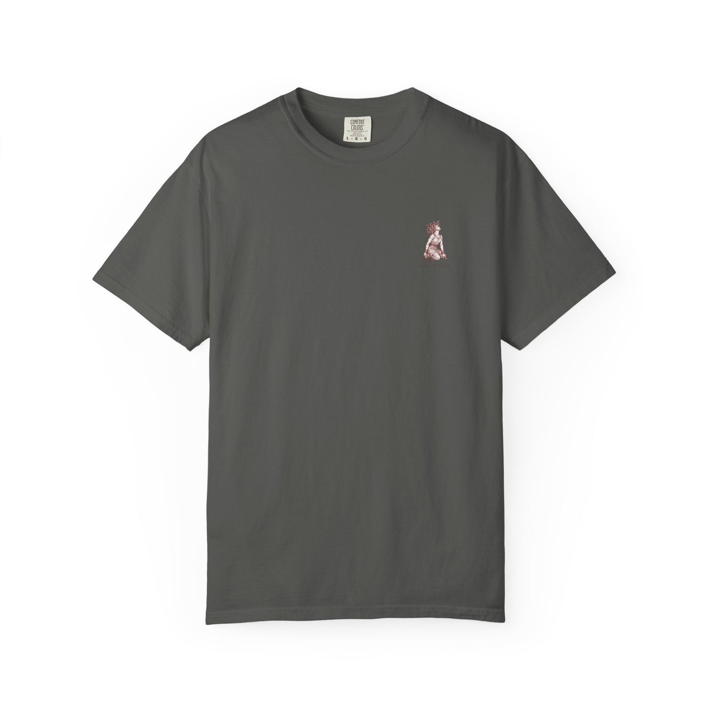 THE FATES - back design - Unisex Garment-Dyed T-shirt