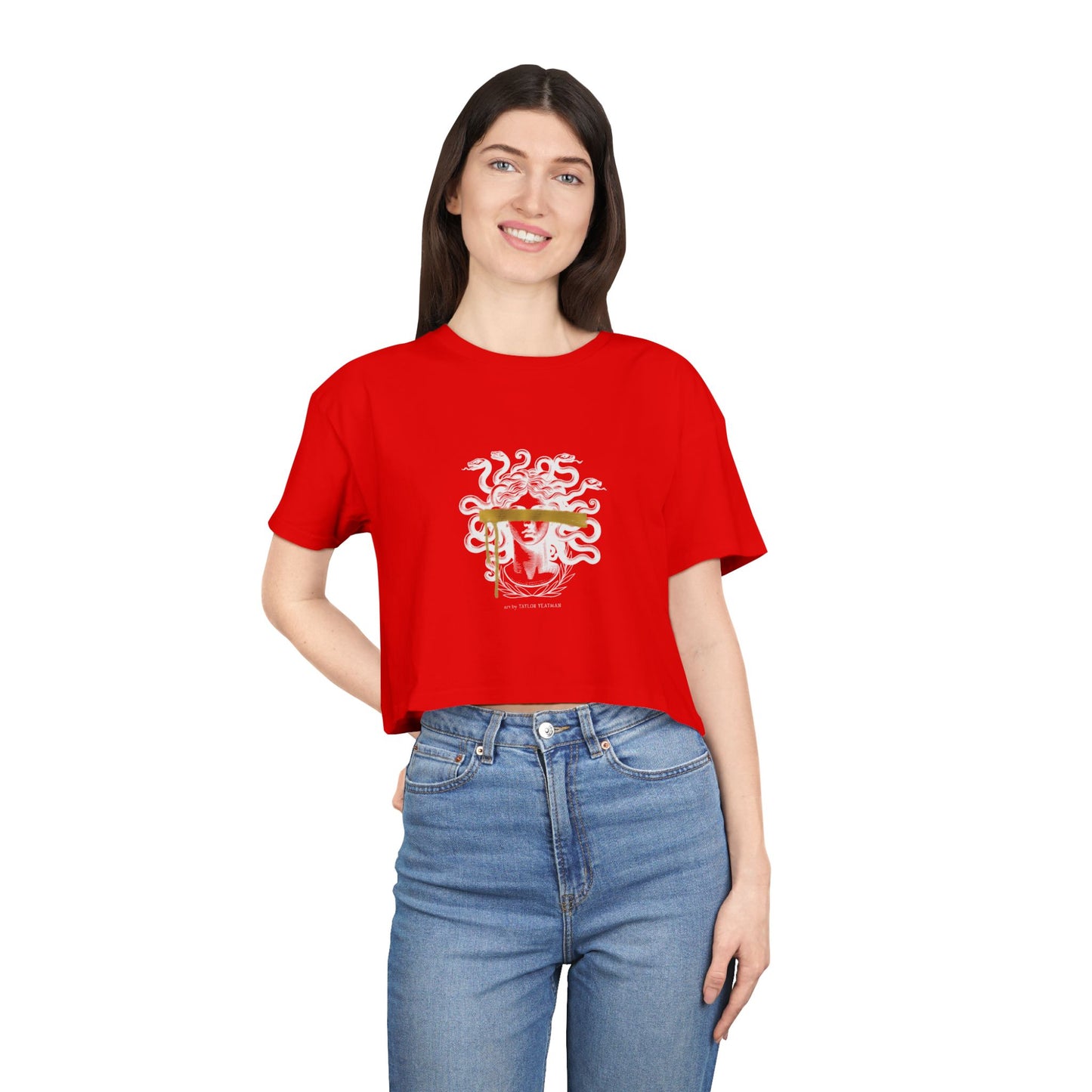 Women's Crop Tee — Artist Logo Crop Top