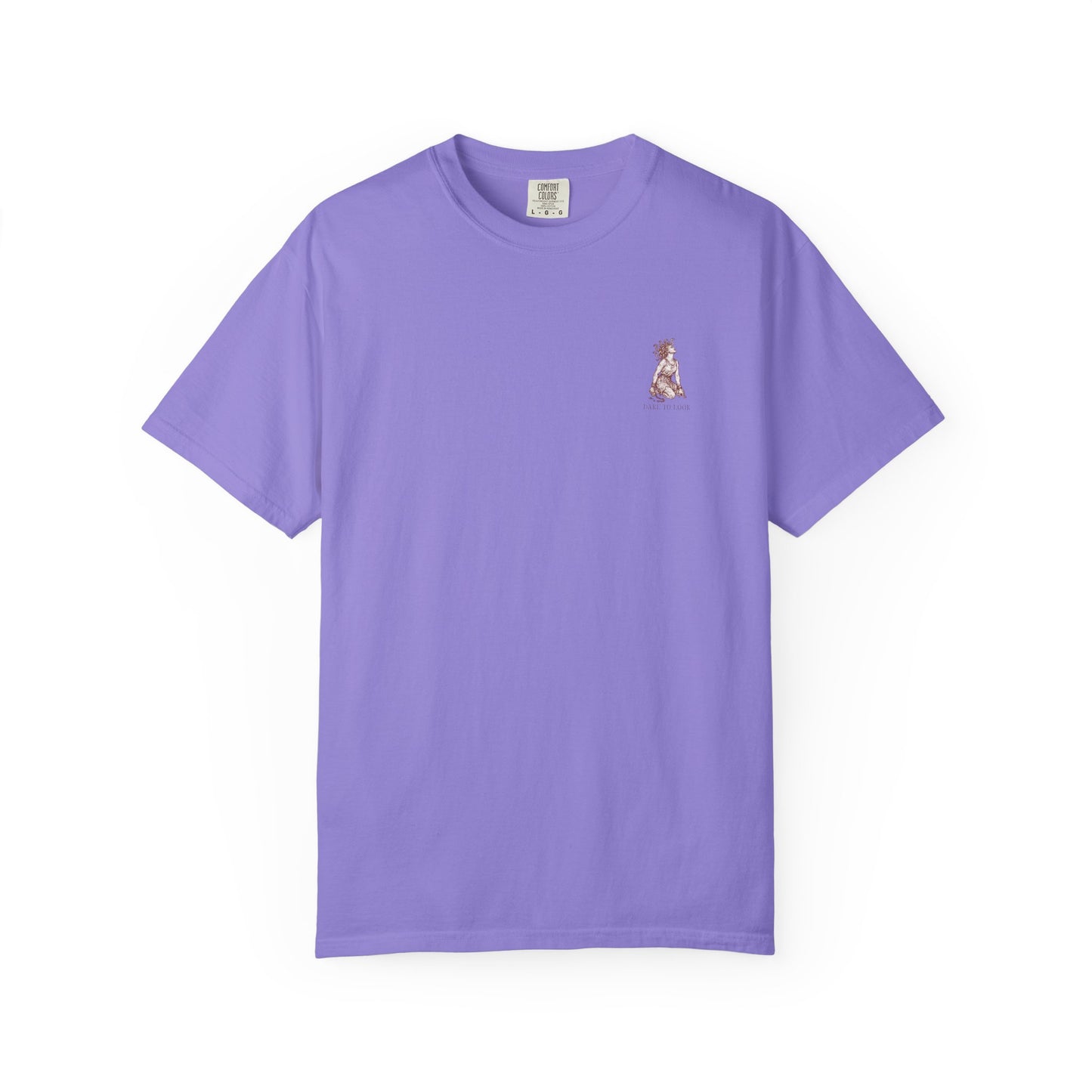 THE FATES - back design - Unisex Garment-Dyed T-shirt