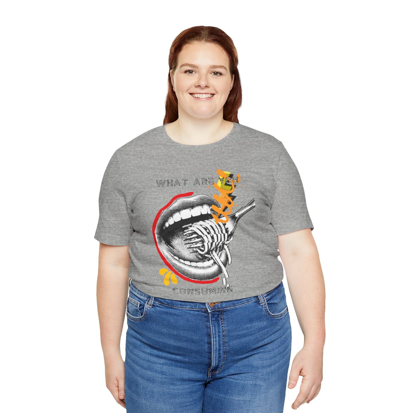 CONSUMING - Unisex Jersey Short Sleeve Tee