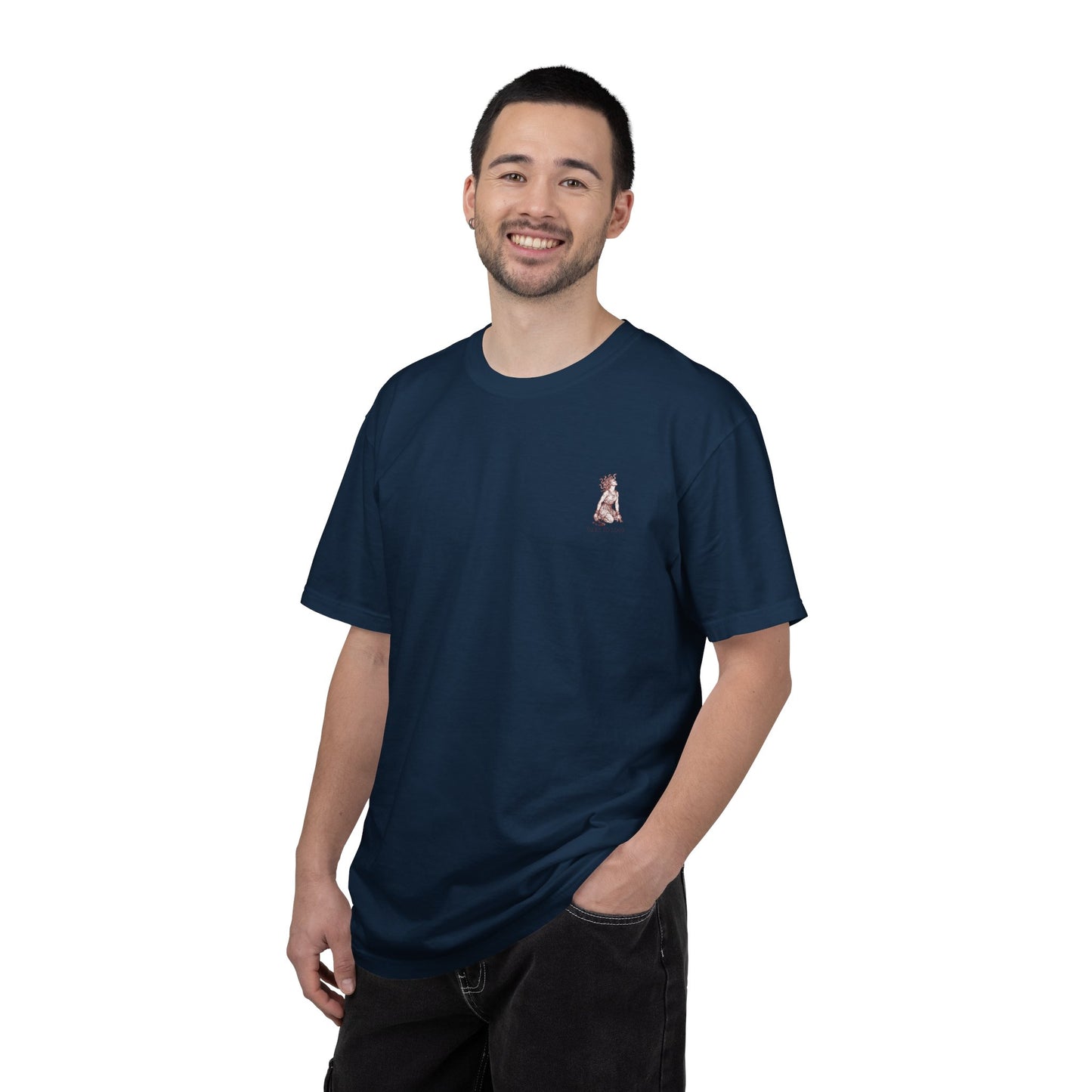 THE FATES - back design - Unisex Garment-Dyed T-shirt