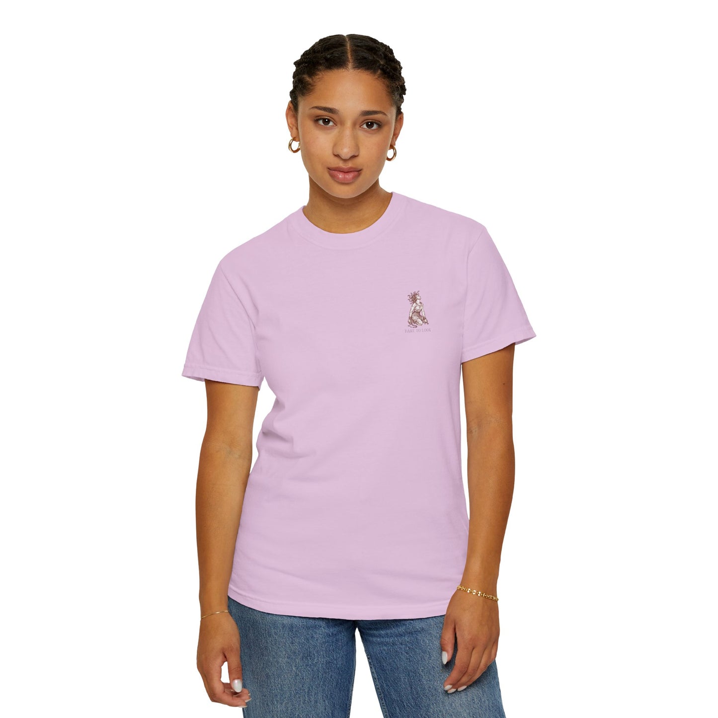 THE FATES - back design - Unisex Garment-Dyed T-shirt