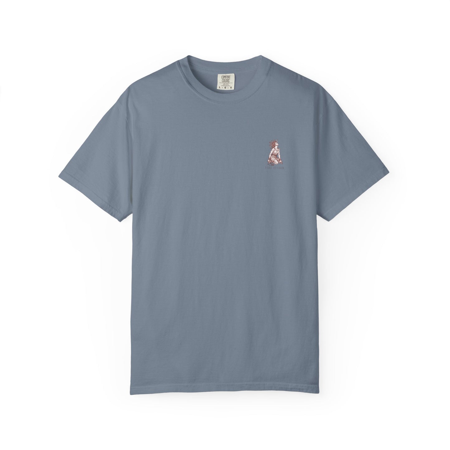 THE FATES - back design - Unisex Garment-Dyed T-shirt