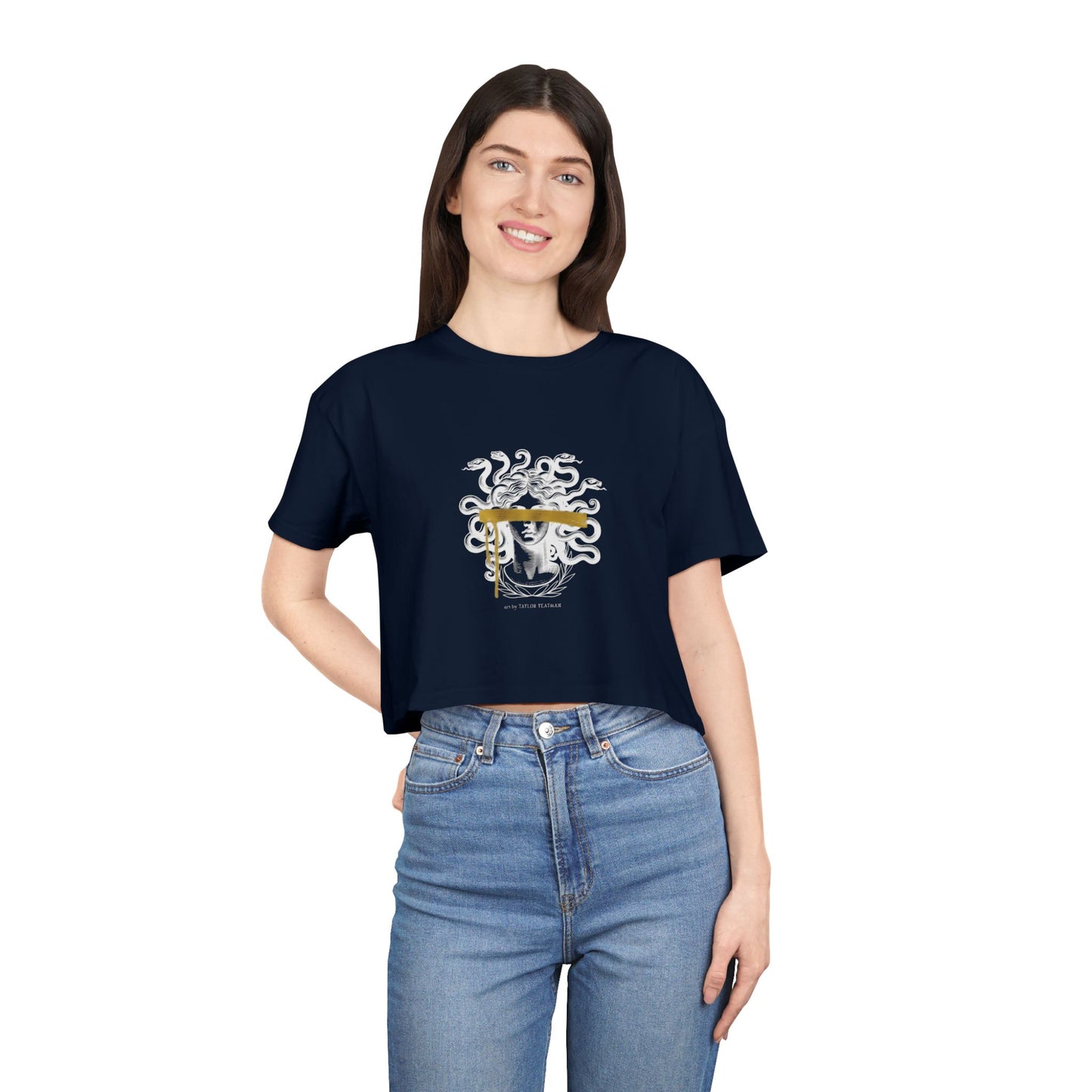 Women's Crop Tee — Artist Logo Crop Top
