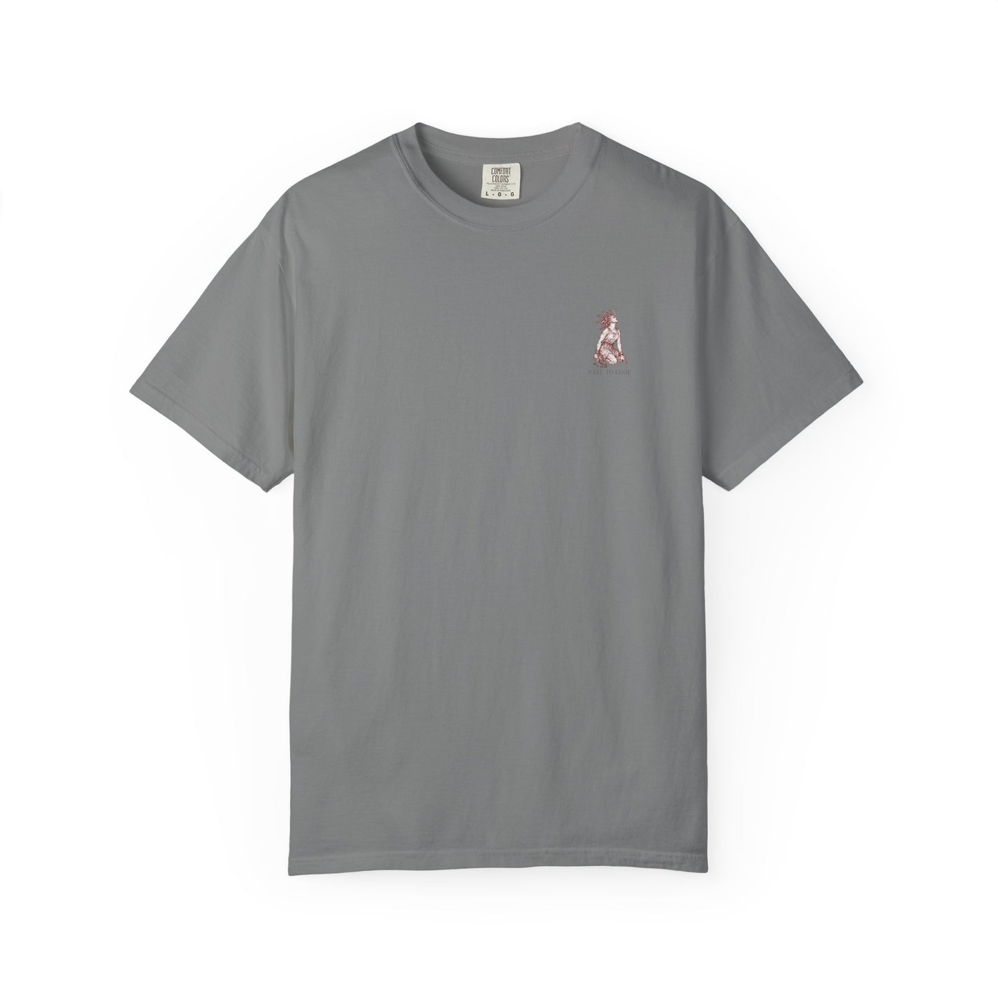 THE FATES - back design - Unisex Garment-Dyed T-shirt