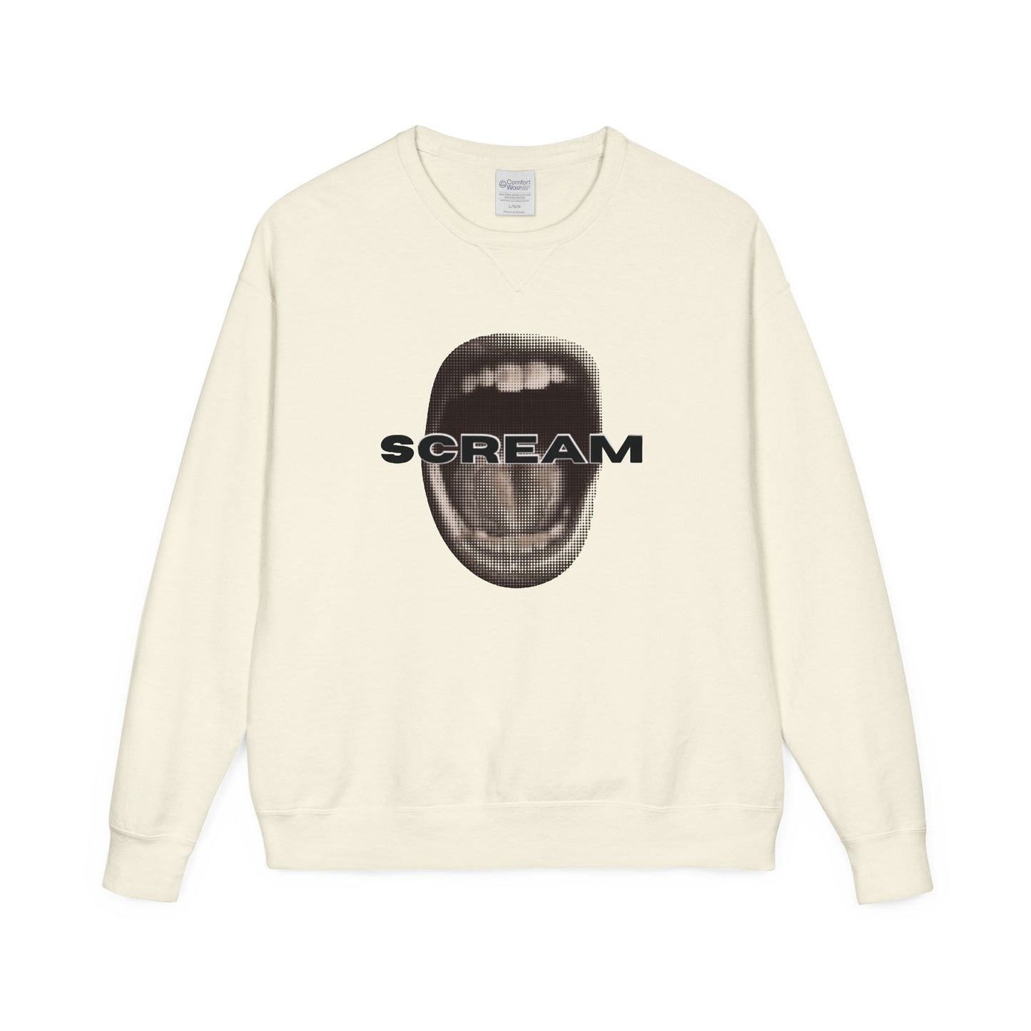 SCREAM - Unisex ComfortWash® Garment Dyed Crewneck Sweatshirt