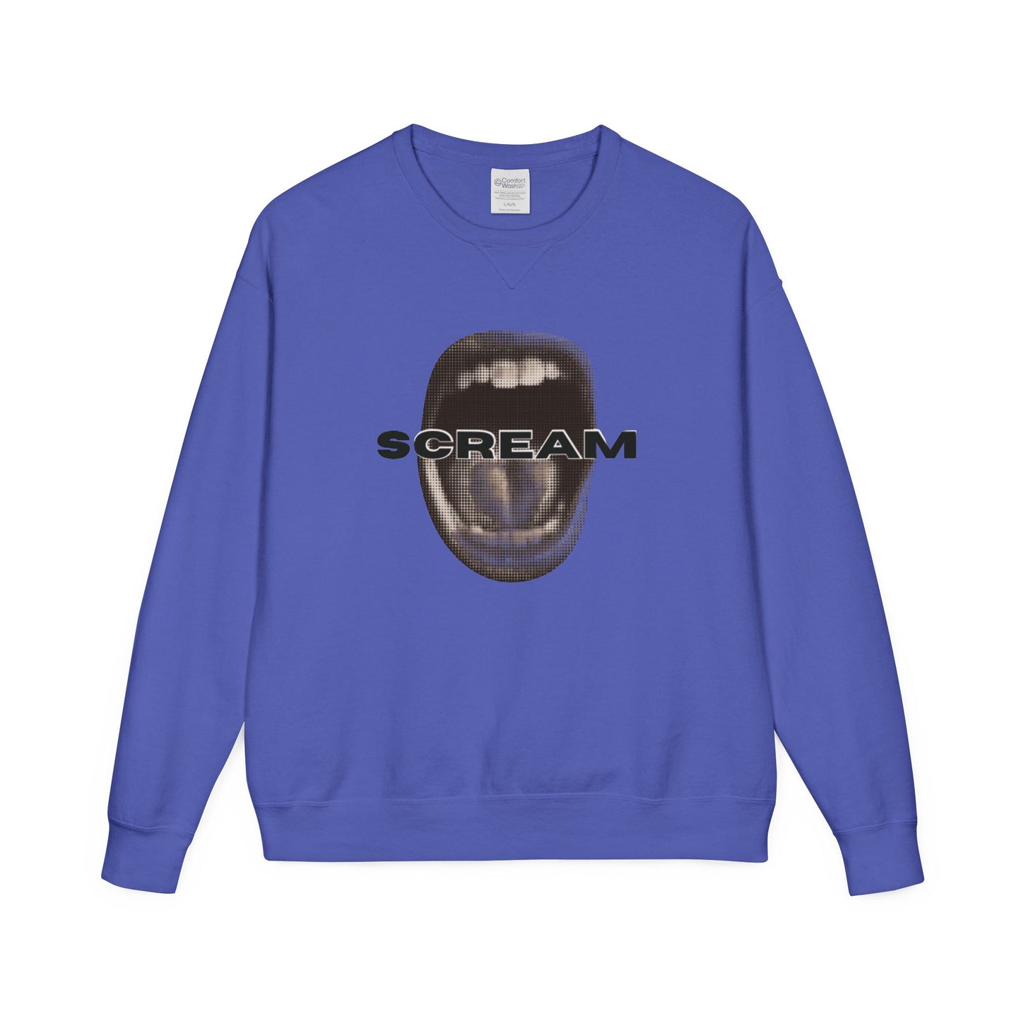 SCREAM - Unisex ComfortWash® Garment Dyed Crewneck Sweatshirt