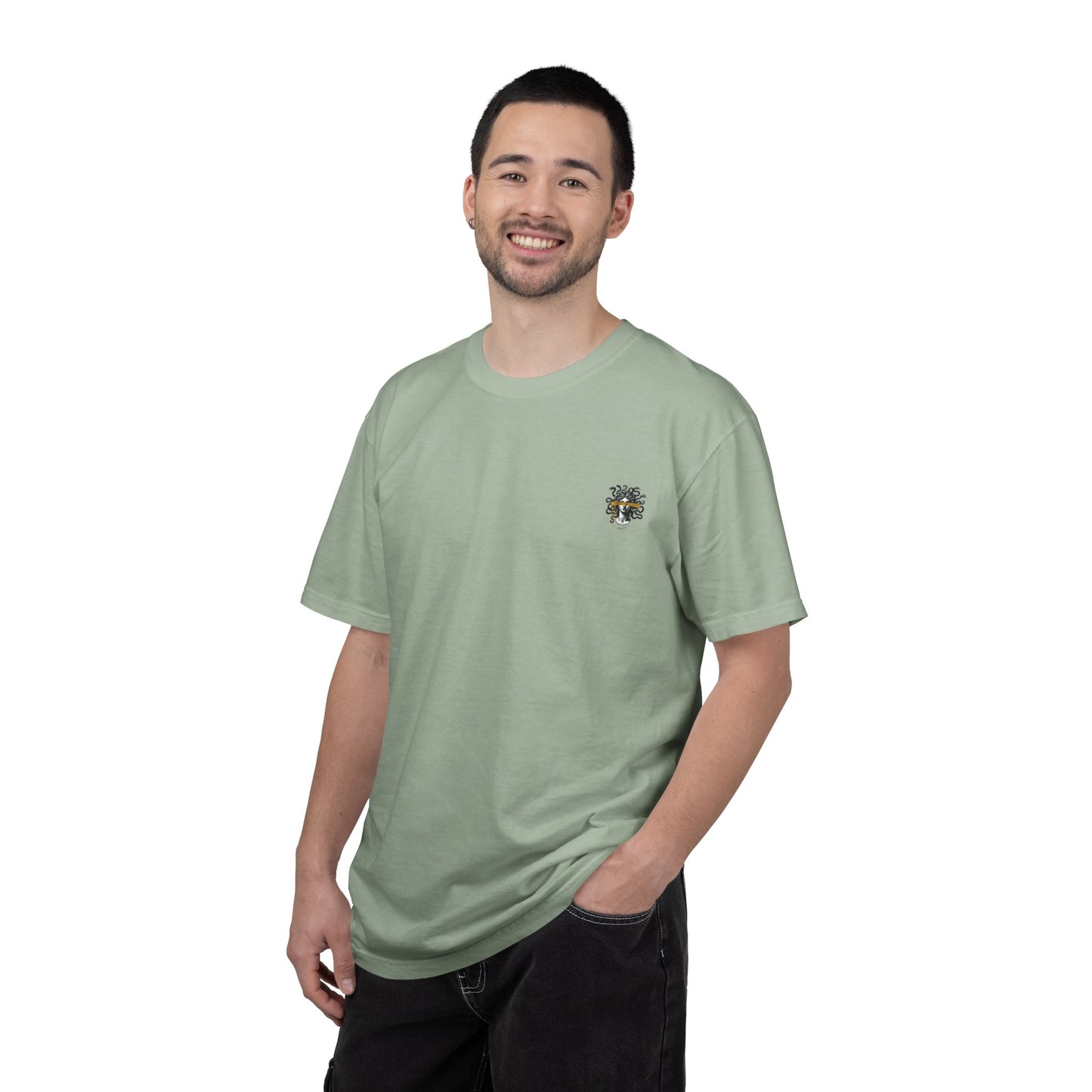 LETHE'S WAKE - back design - Unisex Garment-Dyed T-shirt