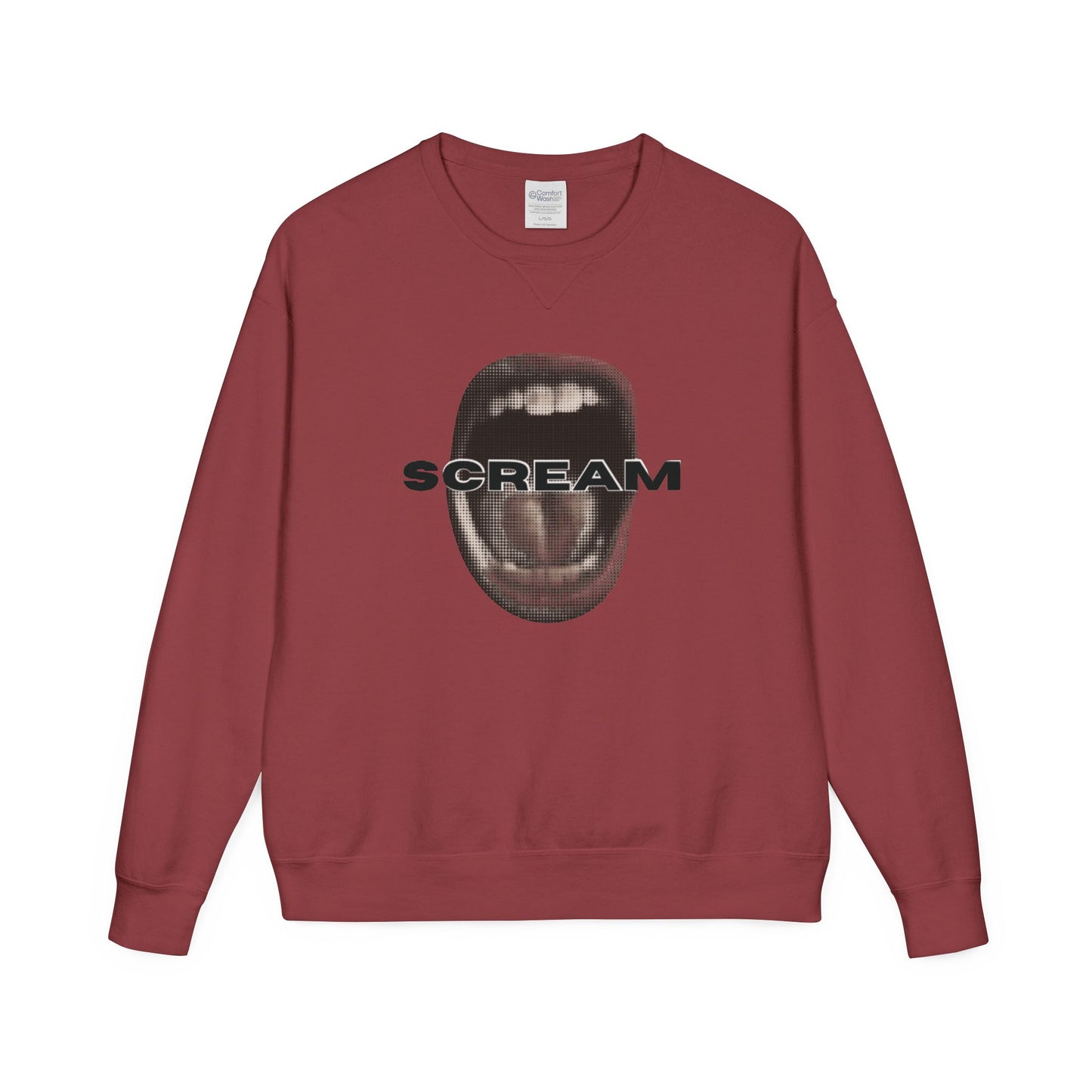 SCREAM - Unisex ComfortWash® Garment Dyed Crewneck Sweatshirt