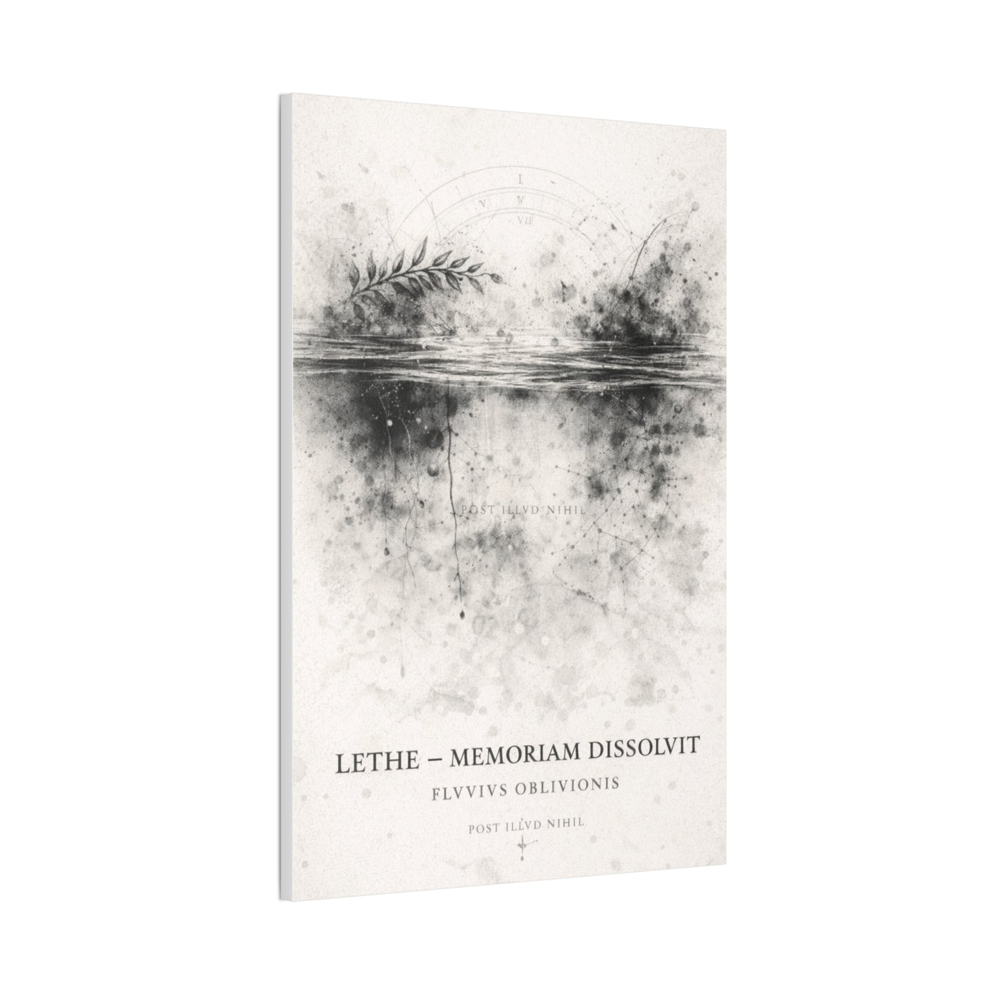 LETHE (Memoriam Dissolvit) - Canvas Stretched, 0.75"