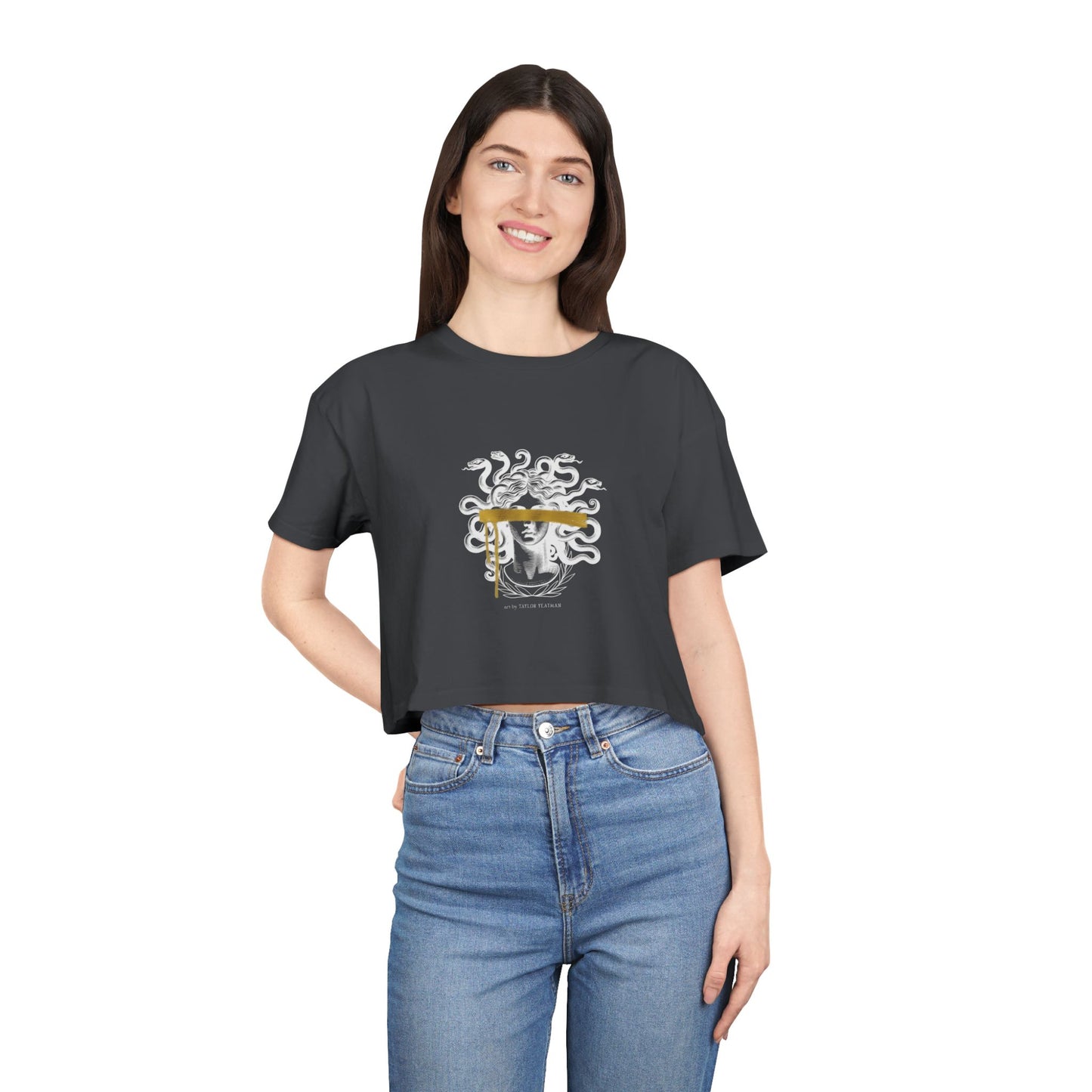 Women's Crop Tee — Artist Logo Crop Top