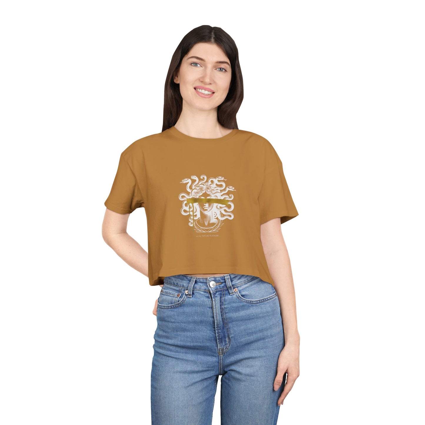 Women's Crop Tee — Artist Logo Crop Top