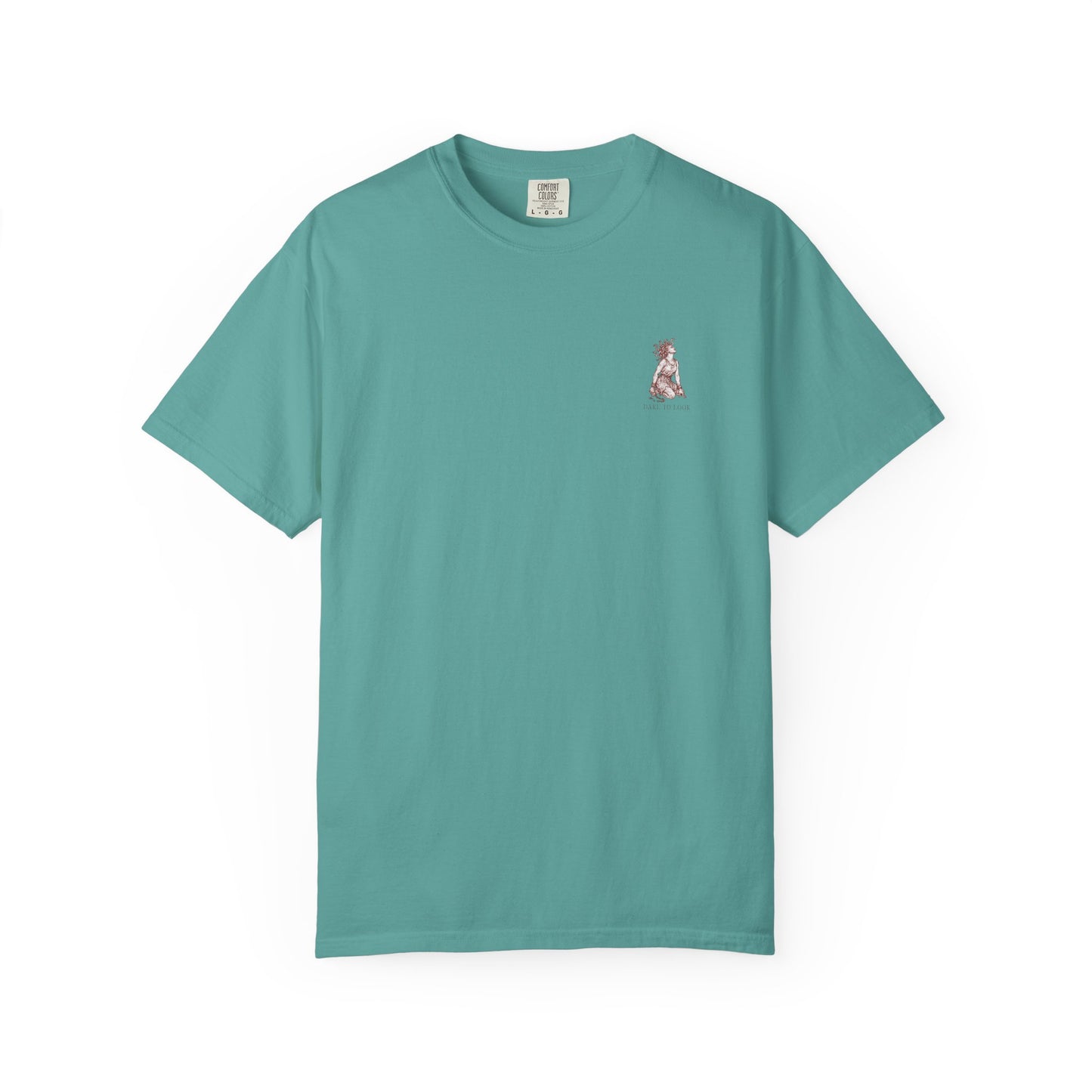 THE FATES - back design - Unisex Garment-Dyed T-shirt