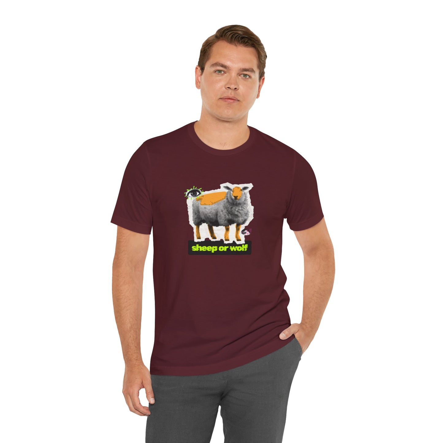 SHEEP OR WOLF - Unisex Jersey Short Sleeve Tee