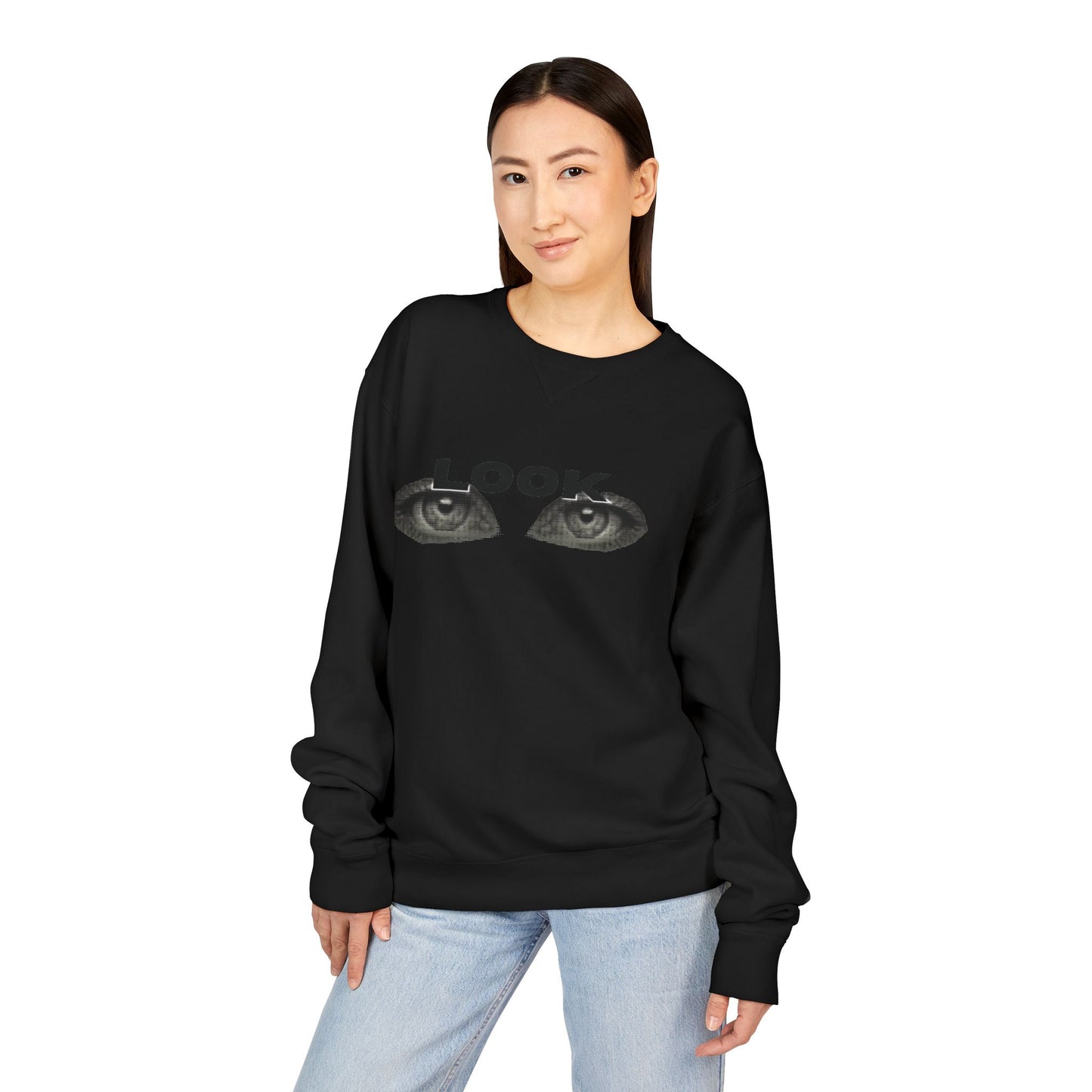 LOOK - Unisex ComfortWash® Garment Dyed Crewneck Sweatshirt
